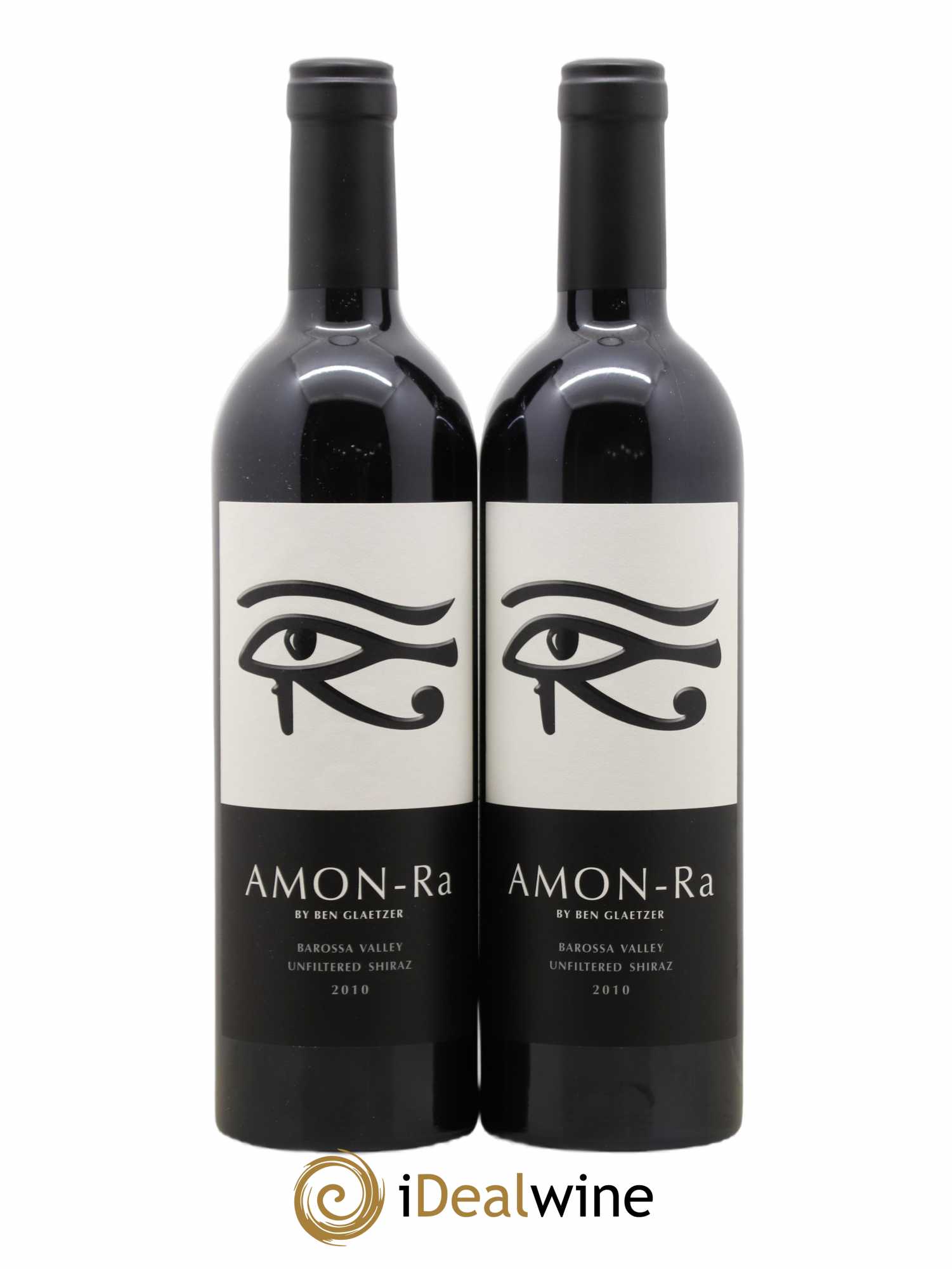 Australie Ben Glaetzer Barossa Valley Amon Ra 2010 - Posten von 2 Flaschen - 0