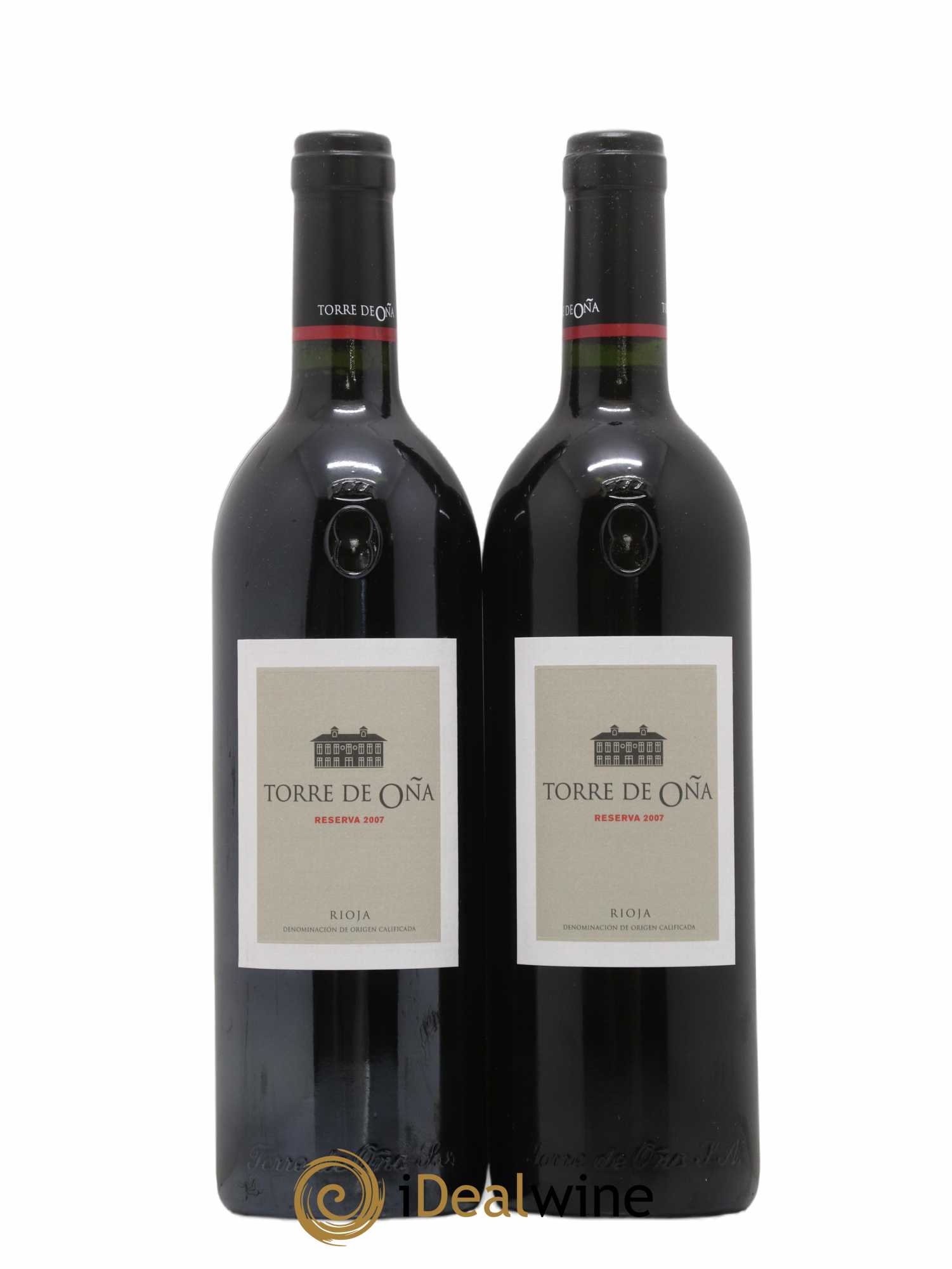 Rioja DOCA Reserva Torre De Ona 2007 - Posten von 2 Flaschen - 0