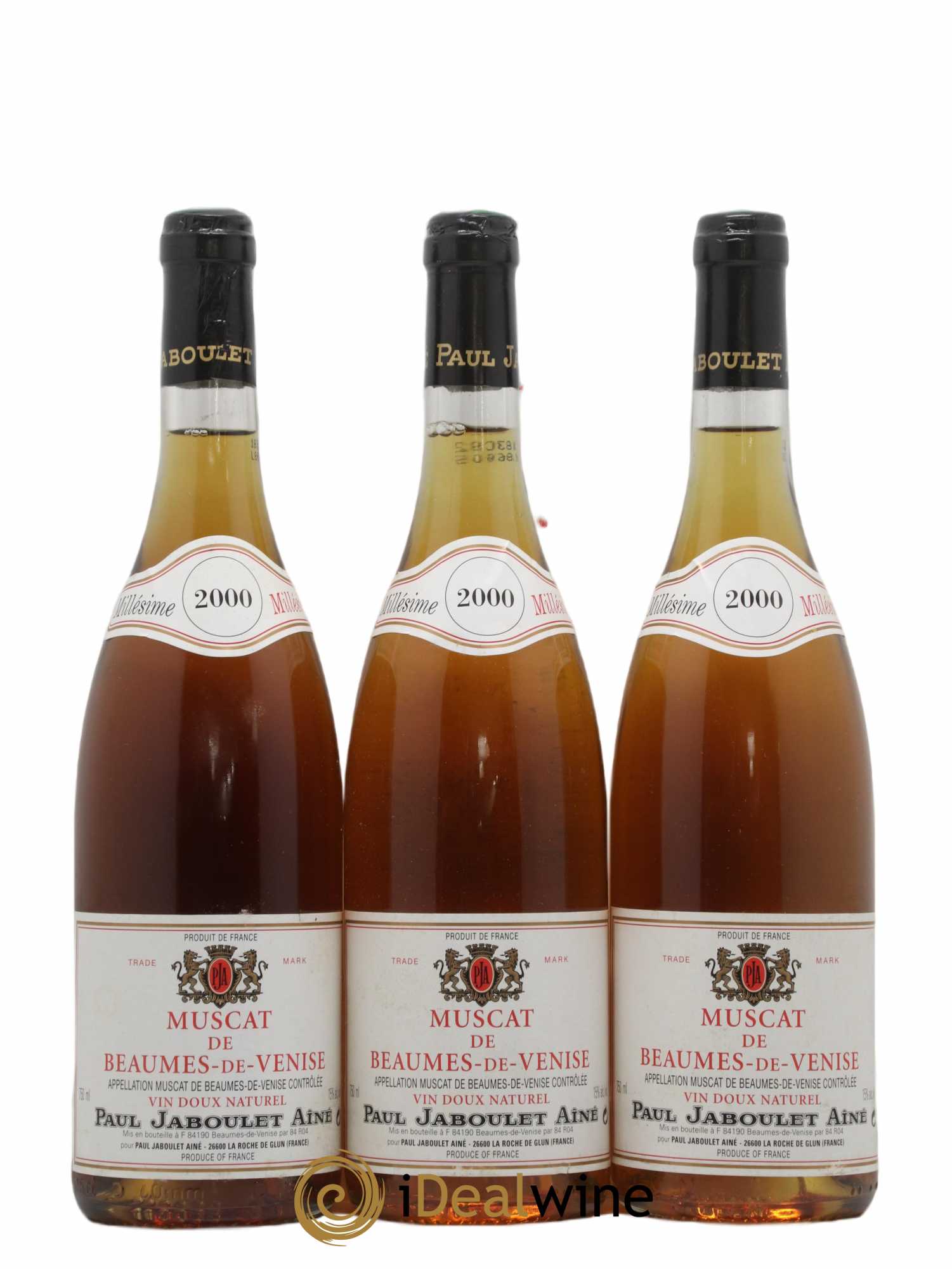 Muscat de Beaumes de Venise Paul Jaboulet Ainé de Thalabert 2000 - Lotto di 6 bottiglie - 2