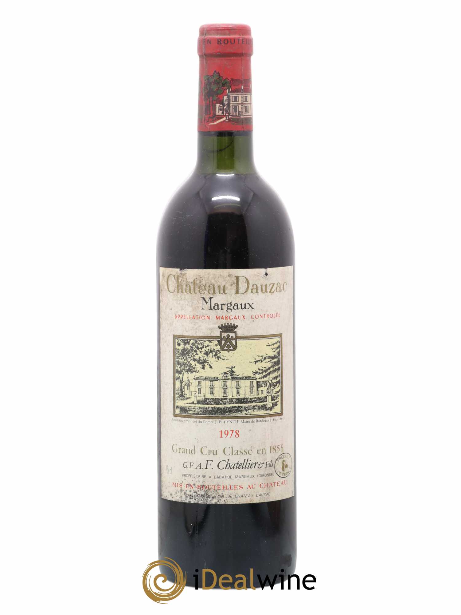 Château Dauzac 5ème Grand Cru Classé 1978 - Lot de 1 bouteille - 0