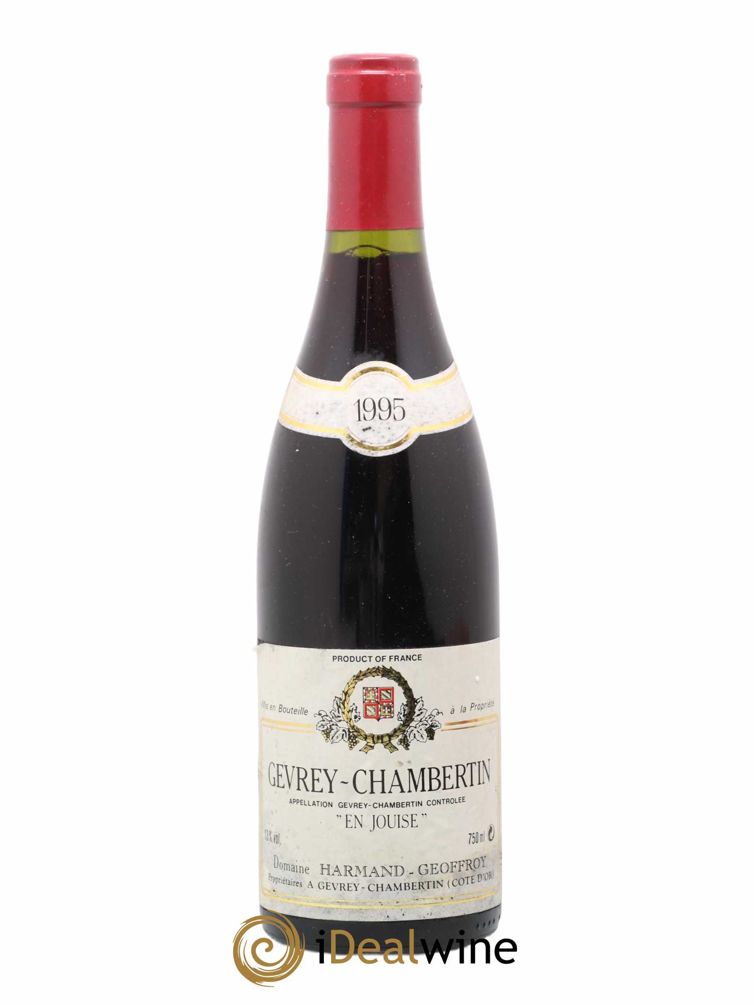 Gevrey-Chambertin Cuvee En Jouise Domaine Harmand Geoffroy 1995 - Posten von 1 Flasche - 0