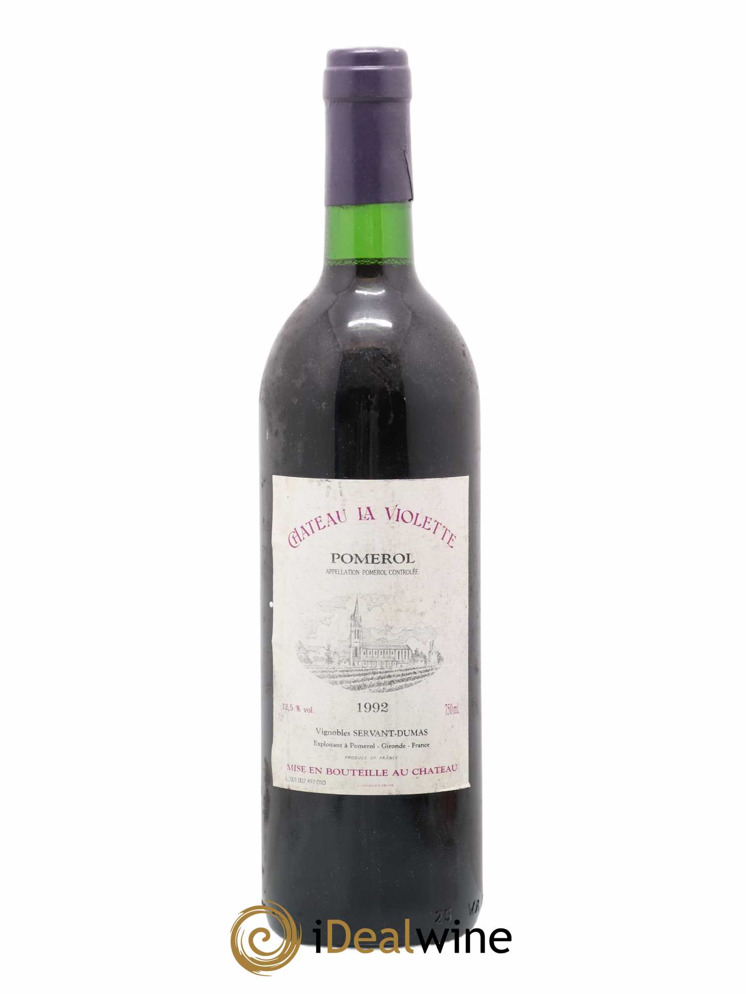 Château la Violette 1992 - Lot de 1 bouteille - 0