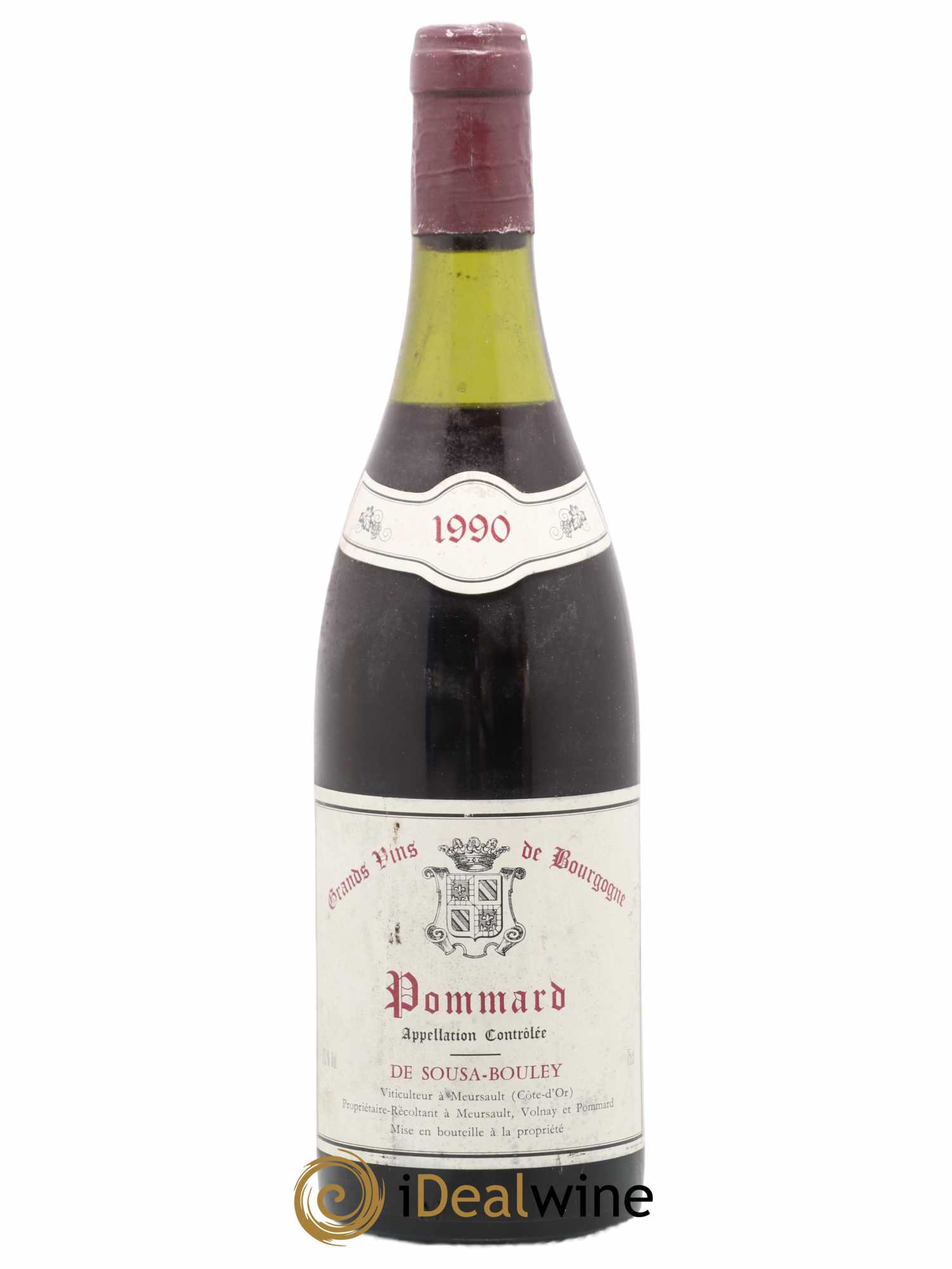 Pommard Domaine de Sousa Bouley 1990 - Posten von 1 Flasche - 0