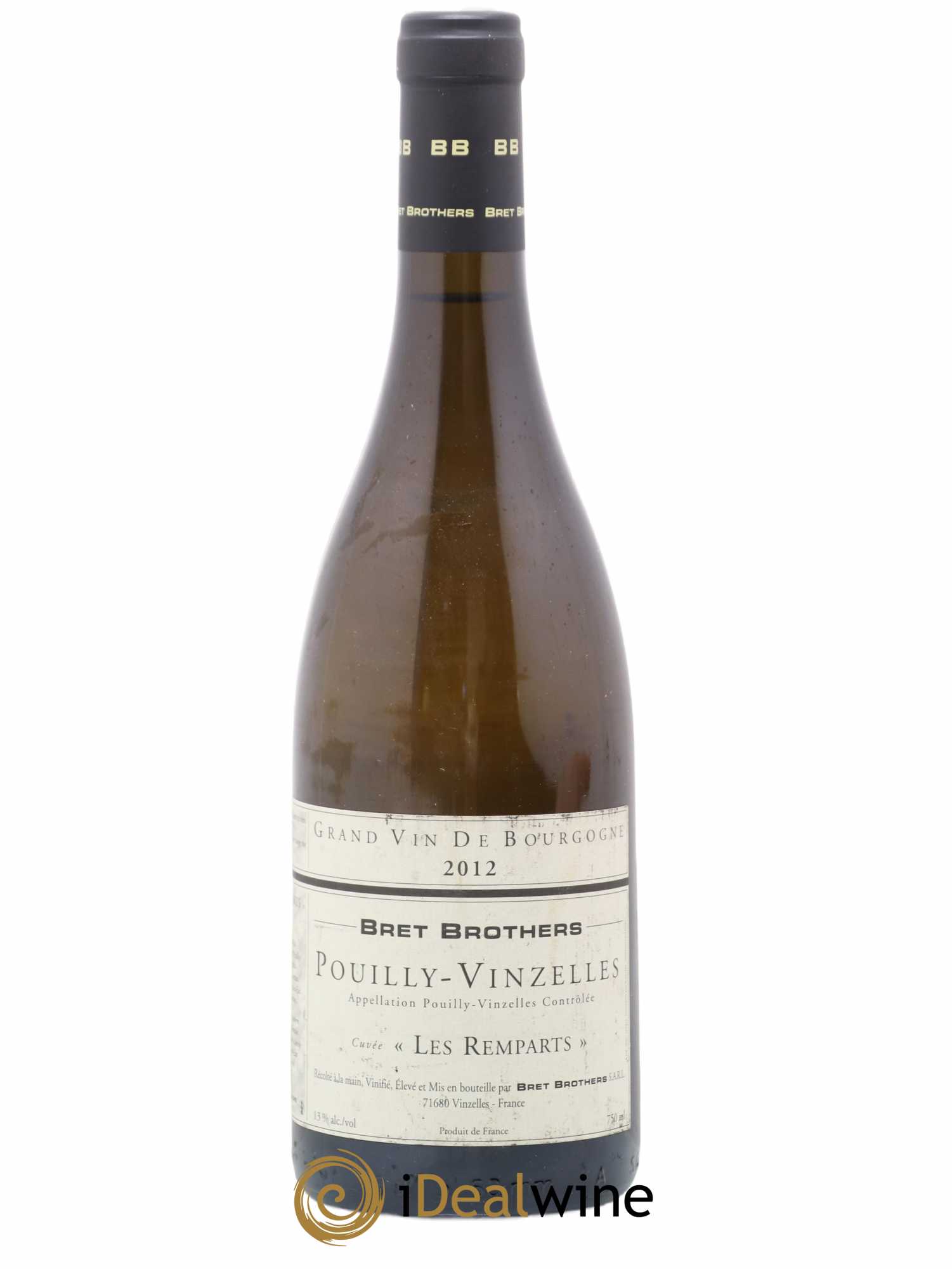 Pouilly-Vinzelles Cuvee Les Remparts Domaine Bret Brothers 2012 - Posten von 1 Flasche - 0