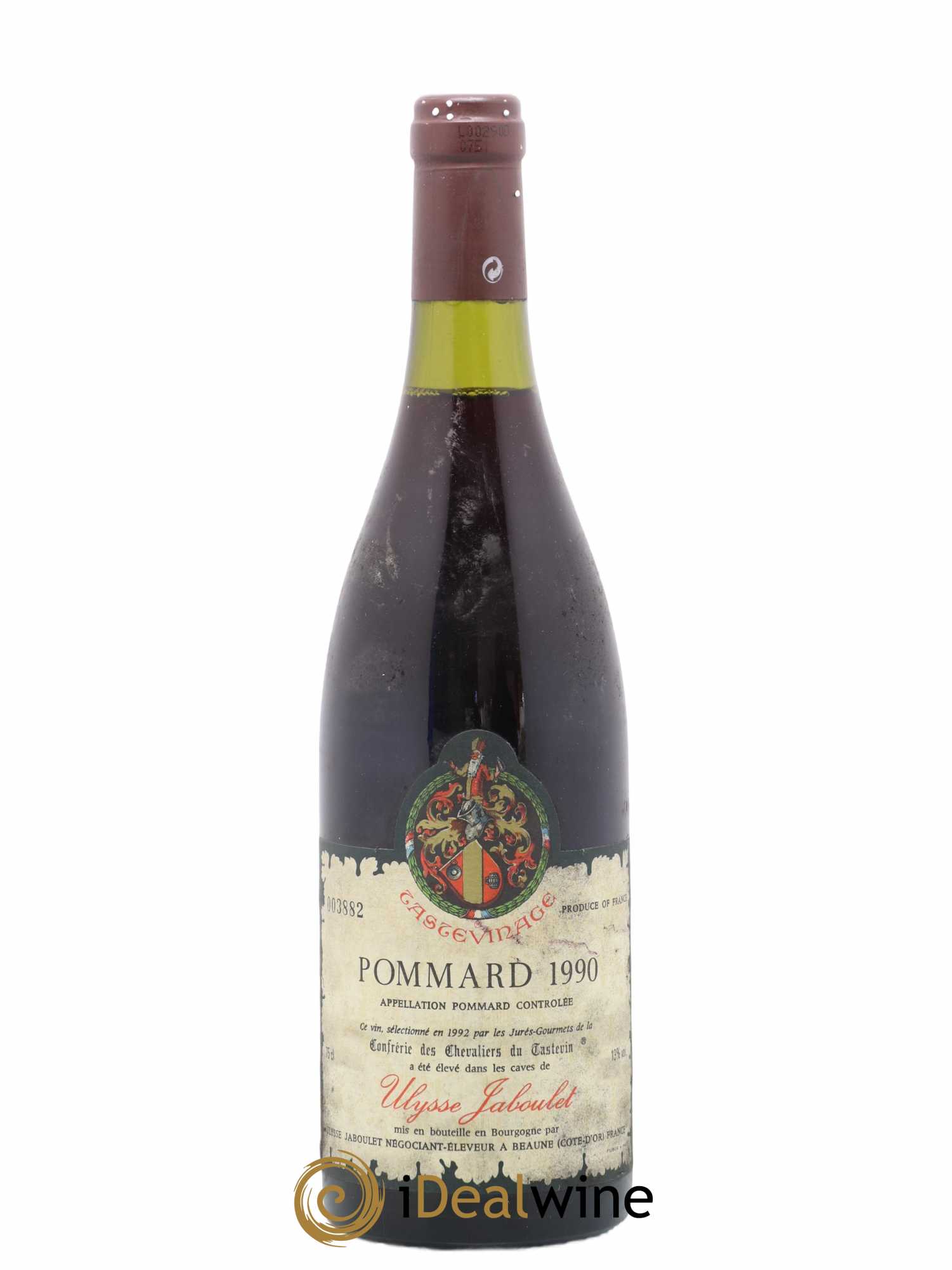 Pommard Tastevinage Domaine Ulysse Jaboulet 1990 - Posten von 1 Flasche - 0