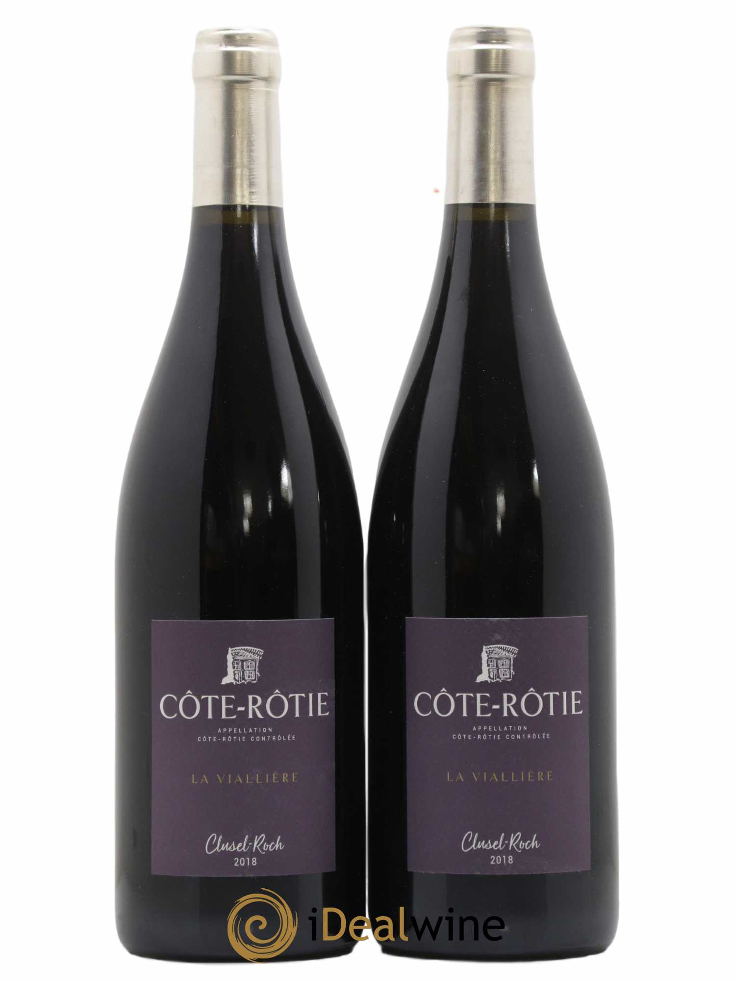 Côte-Rôtie Viallière Clusel-Roch 2018 - Lot de 2 bouteilles - 0