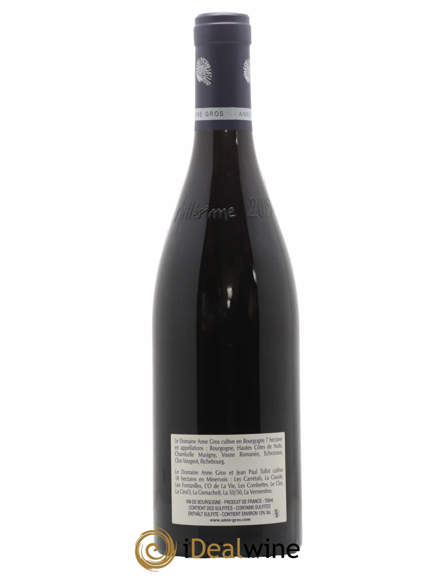 Echezeaux Grand Cru Les Loachausses Anne Gros 2019 - Lot de 1 bouteille - 1
