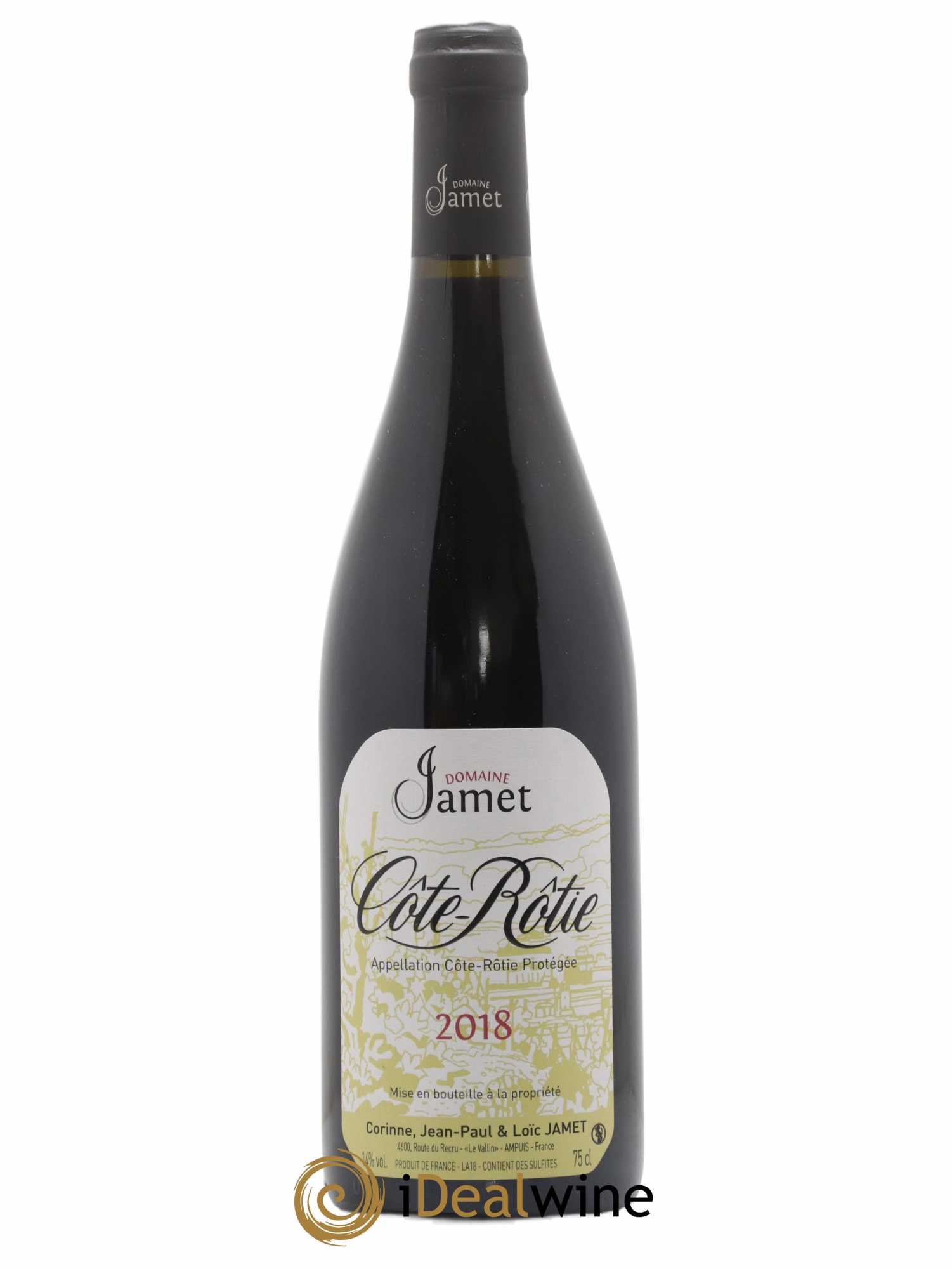 Côte-Rôtie Jamet (Domaine) 2018 - Lot de 1 bouteille - 0