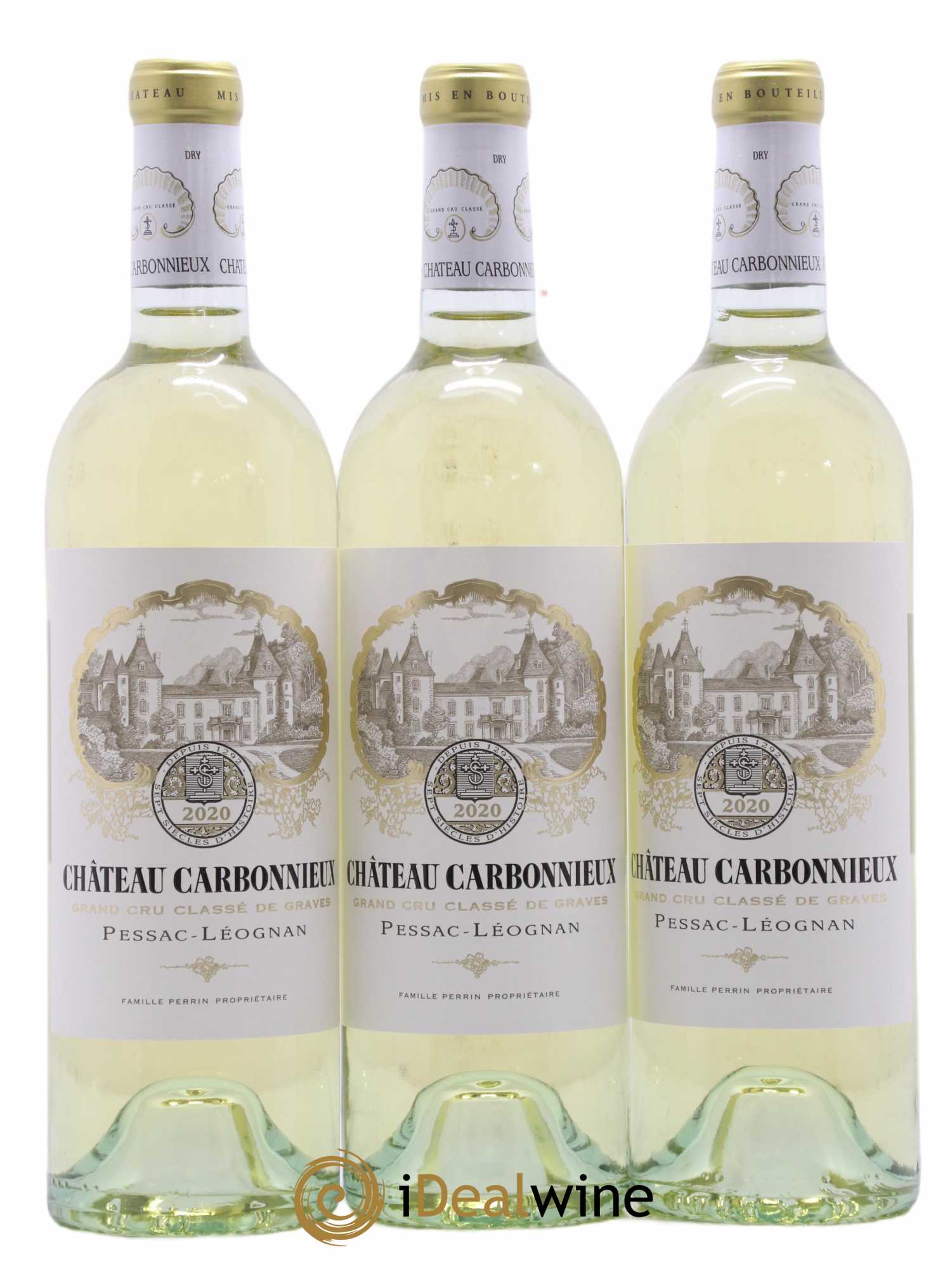 Château Carbonnieux Cru Classé de Graves 2020 - Lot de 6 bouteilles - 2