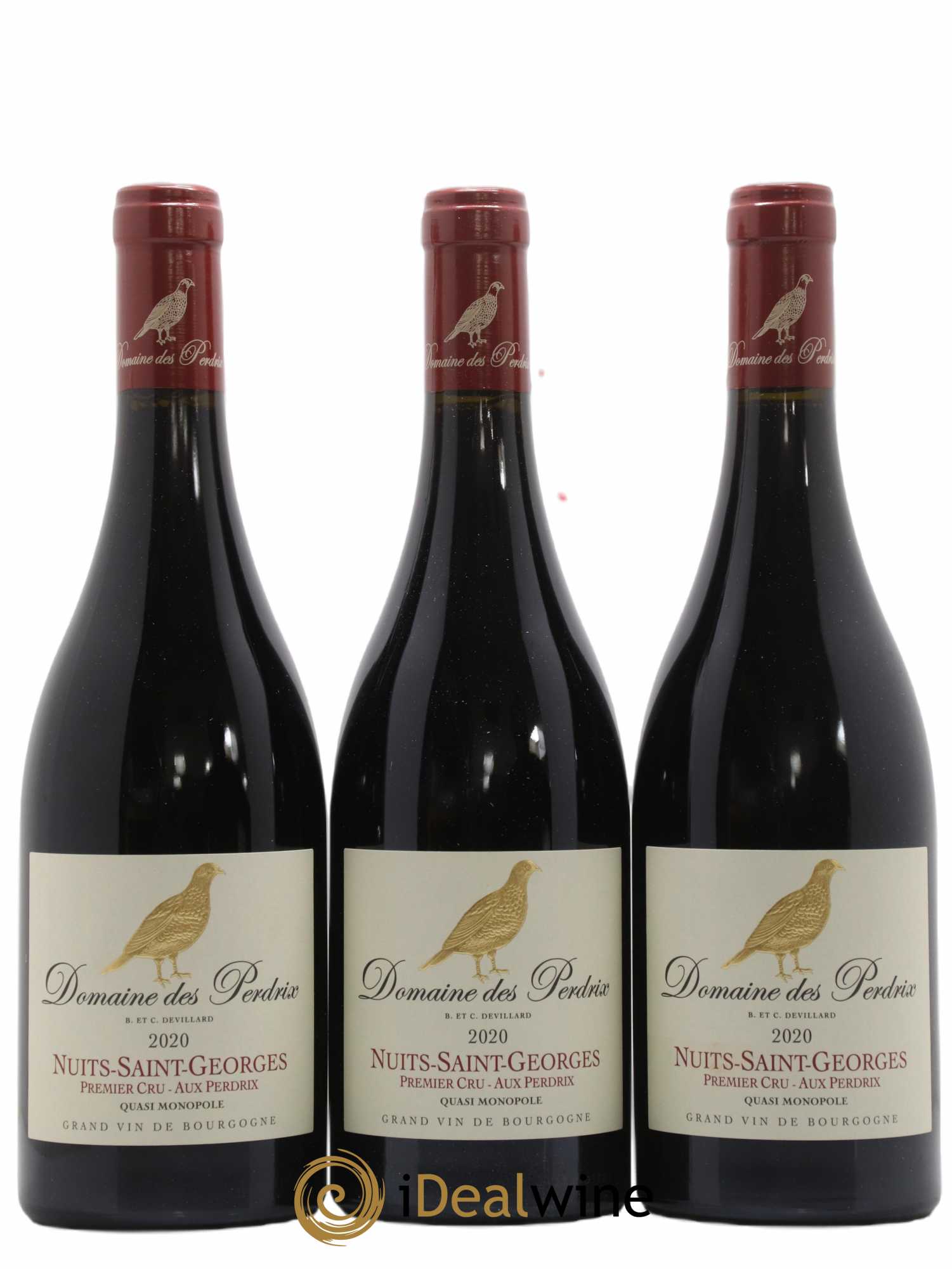 Nuits-Saint-Georges 1er Cru Aux Perdrix Perdrix (Domaine des) 2020 - Lotto di 6 bottiglie - 2