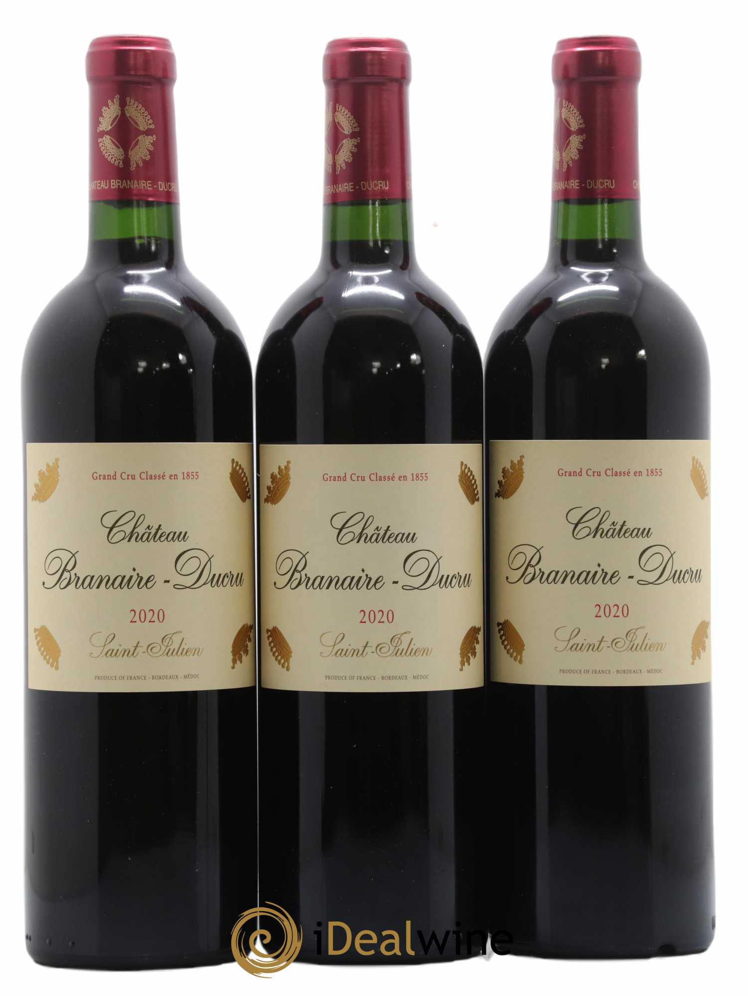 Château Branaire Ducru 4ème Grand Cru Classé  2020 - Lot de 6 bouteilles - 1
