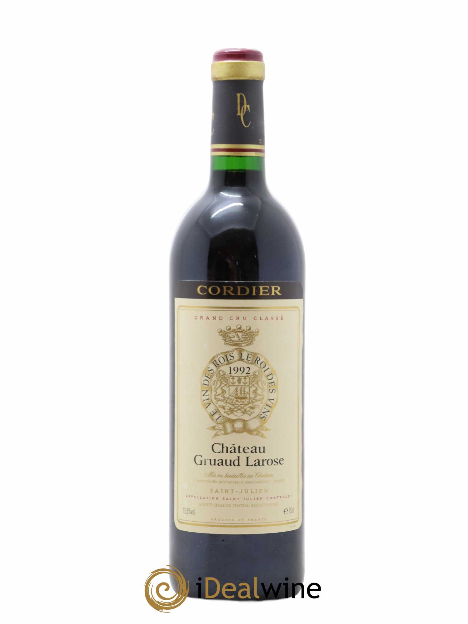 Château Gruaud Larose 2ème Grand Cru Classé 1992 - Lot de 1 bouteille - 0