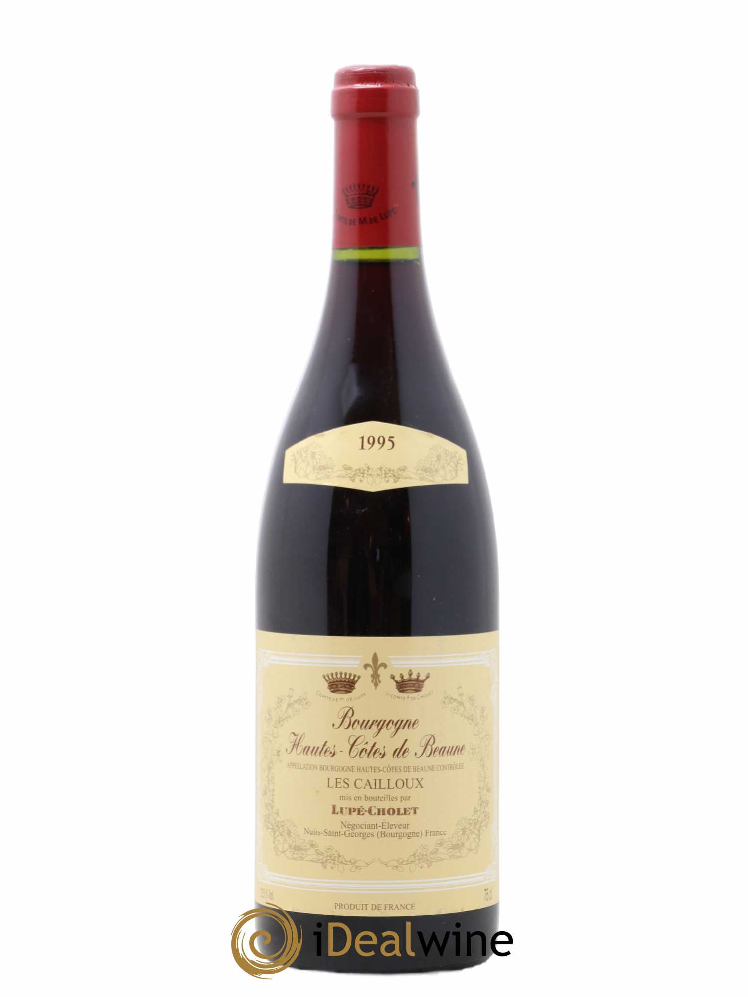 Hautes-Côtes de Beaune Les Cailloux Lupe Cholet 1995 - Posten von 1 Flasche - 0