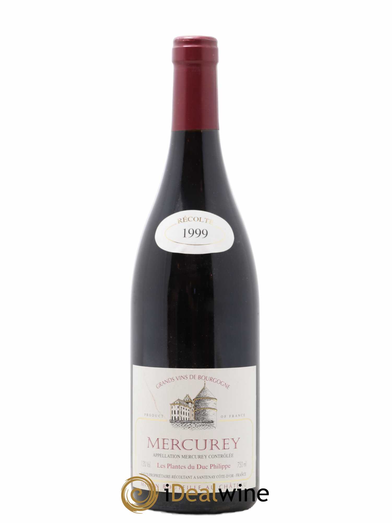 Mercurey Les Plantes Du Duc Philippe 1999 - Posten von 1 Flasche - 0