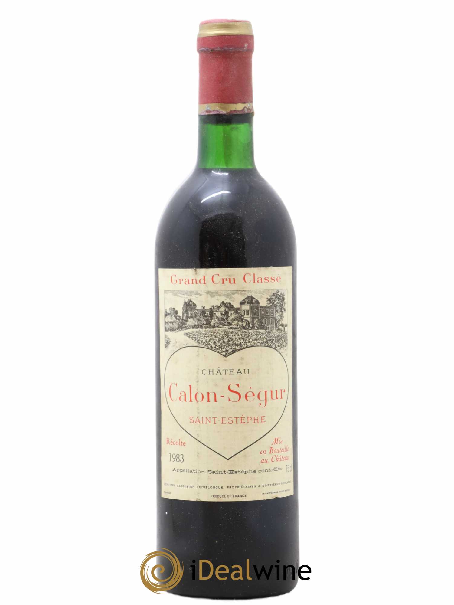 Château Calon Ségur 3ème Grand Cru Classé 1983 - Lot de 1 bouteille - 0