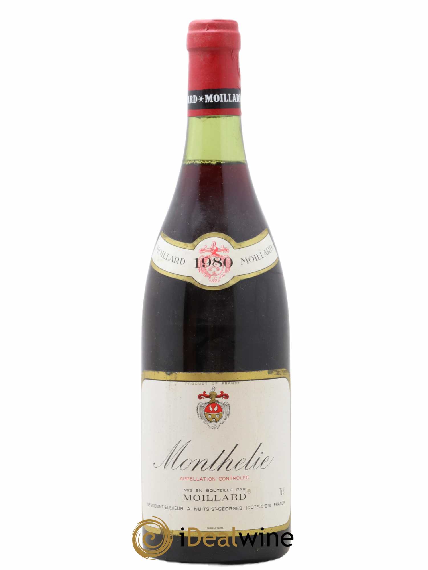 Monthélie Moillard 1980 - Lot de 1 bouteille - 0