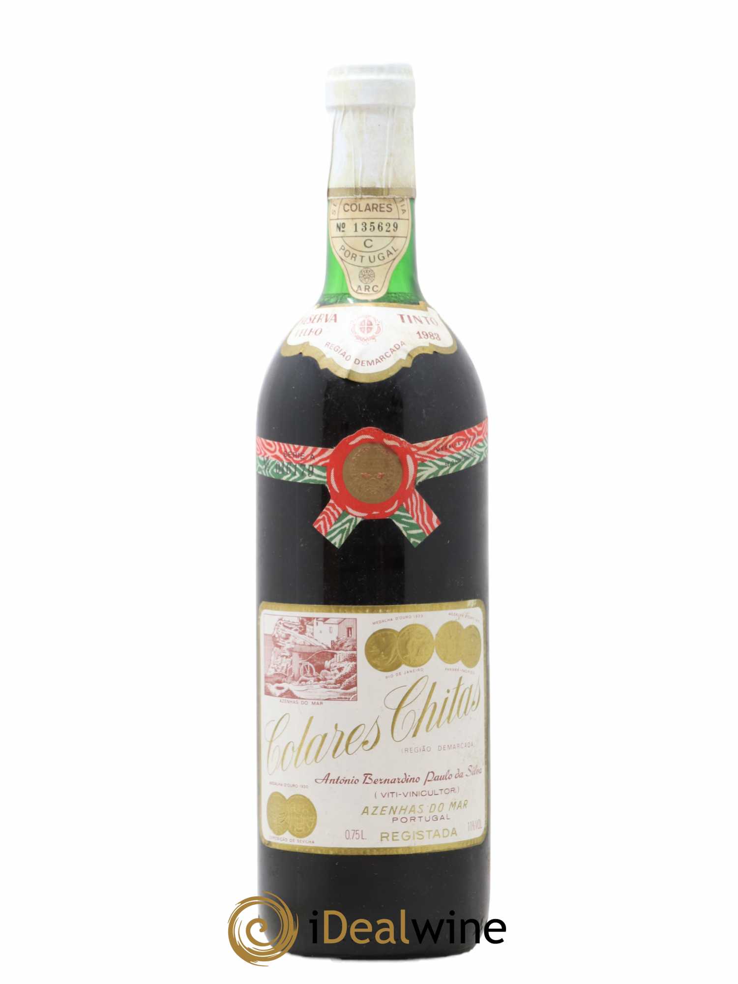 Portugal Colares Chitas Antonio Bernardino Paulo da Silva 1983 - Posten von 1 Flasche - 0