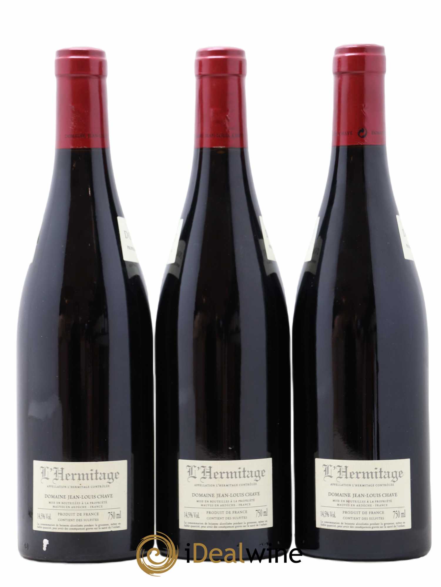 Hermitage Jean-Louis Chave 2011 - Lot de 3 bouteilles - 1