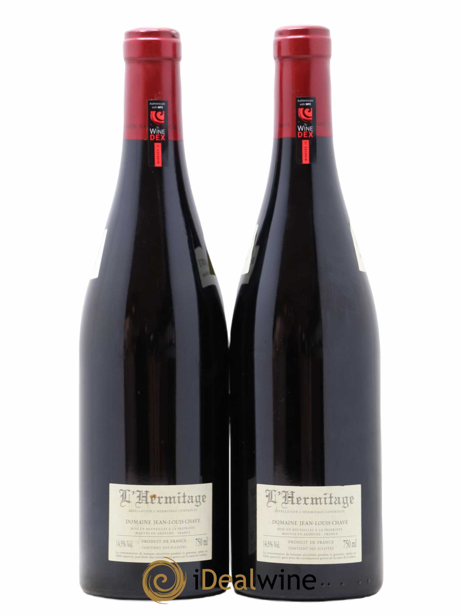 Hermitage Jean-Louis Chave 2010 - Lot de 2 bouteilles - 1