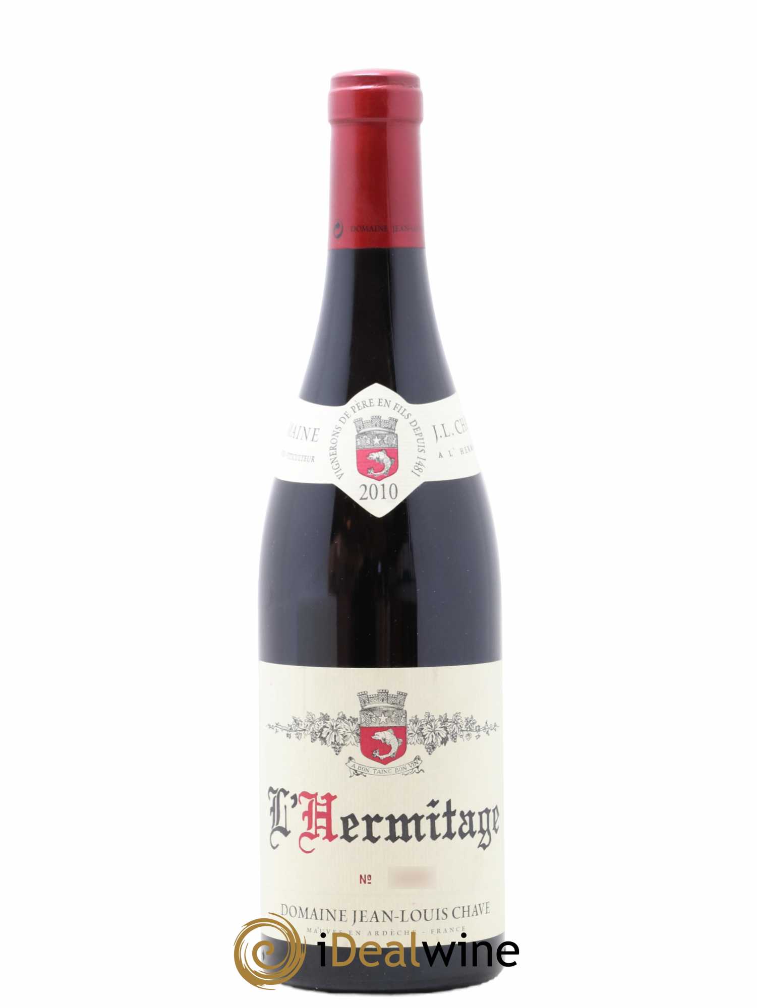 Hermitage Jean-Louis Chave 2010 - Lot de 1 bouteille - 0