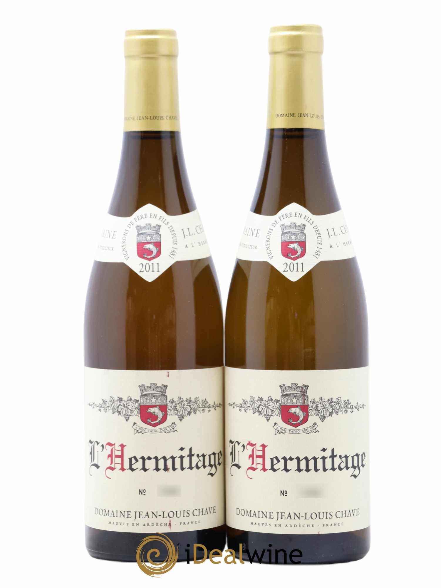 Hermitage Jean-Louis Chave 2011 - Lot de 2 bouteilles - 0