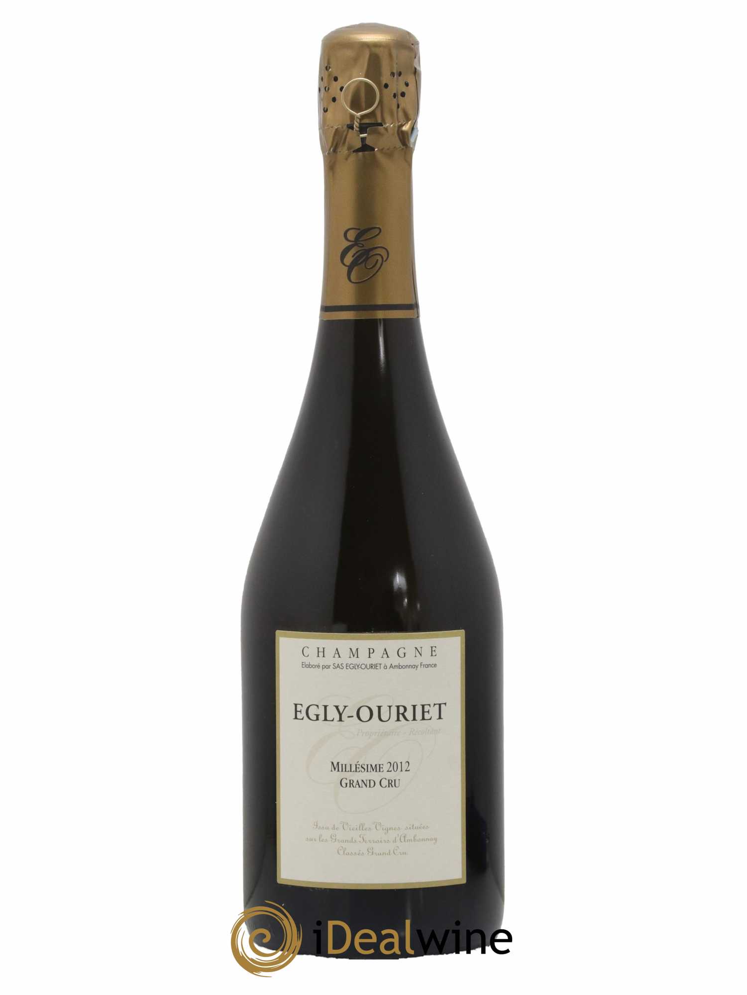 Ambonnay Vieilles Vignes Brut Millésimé Egly-Ouriet 2012 - Lot de 1 bouteille - 0