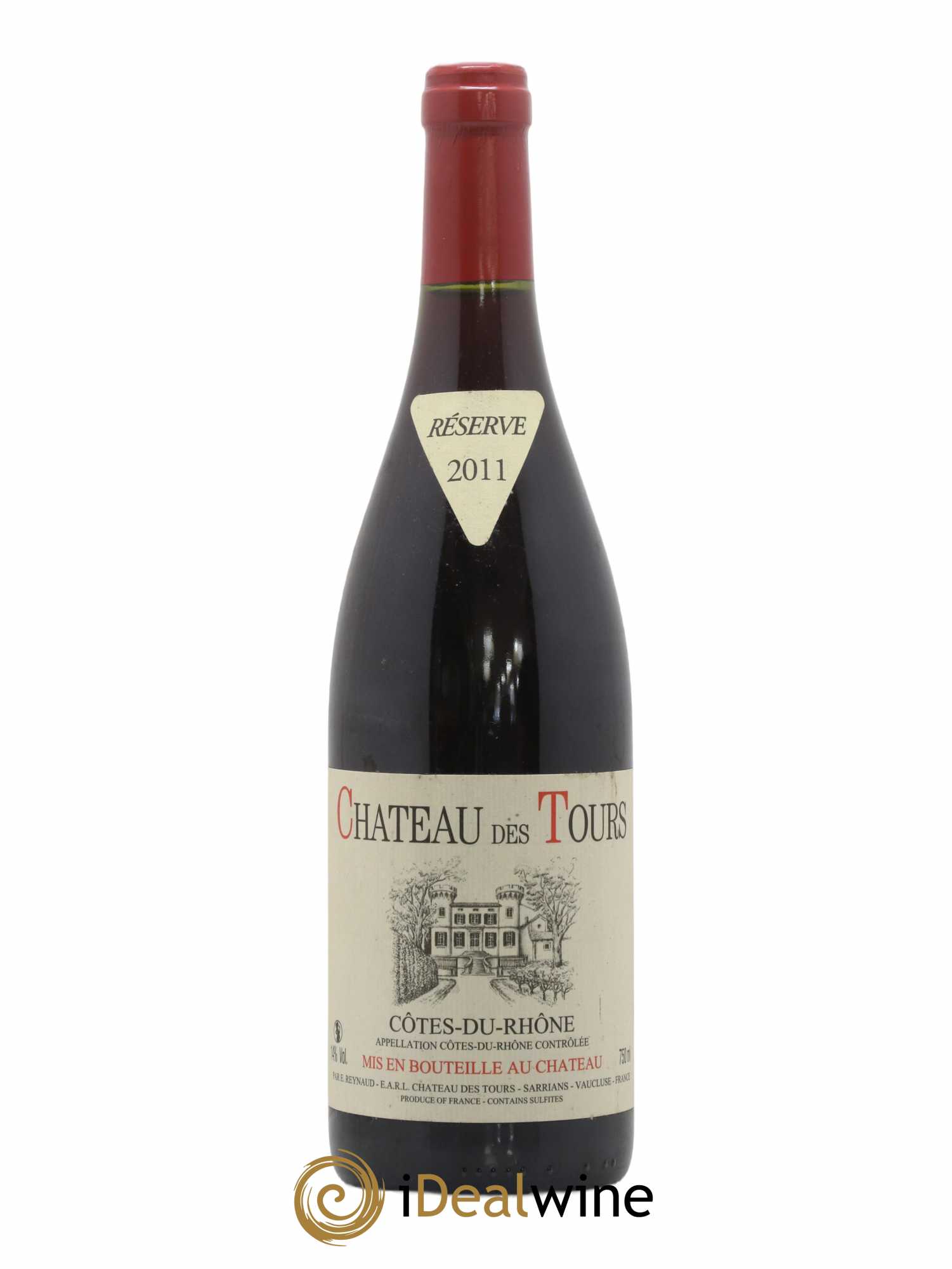 Côtes-du-Rhône Château des Tours Emmanuel Reynaud 2011 - Lot de 1 bouteille - 0