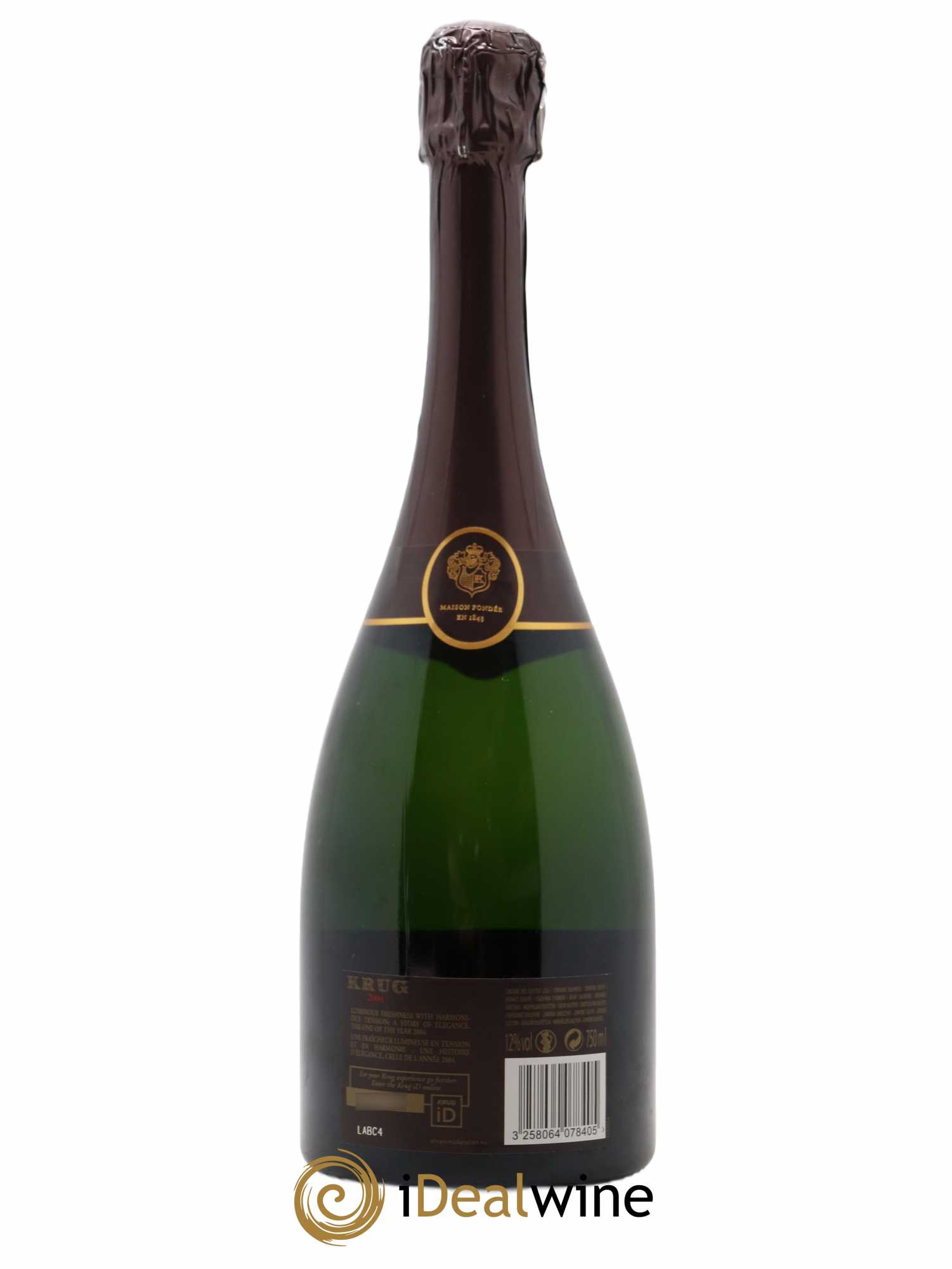 Vintage Krug 2004 - Lot de 1 bouteille - 1