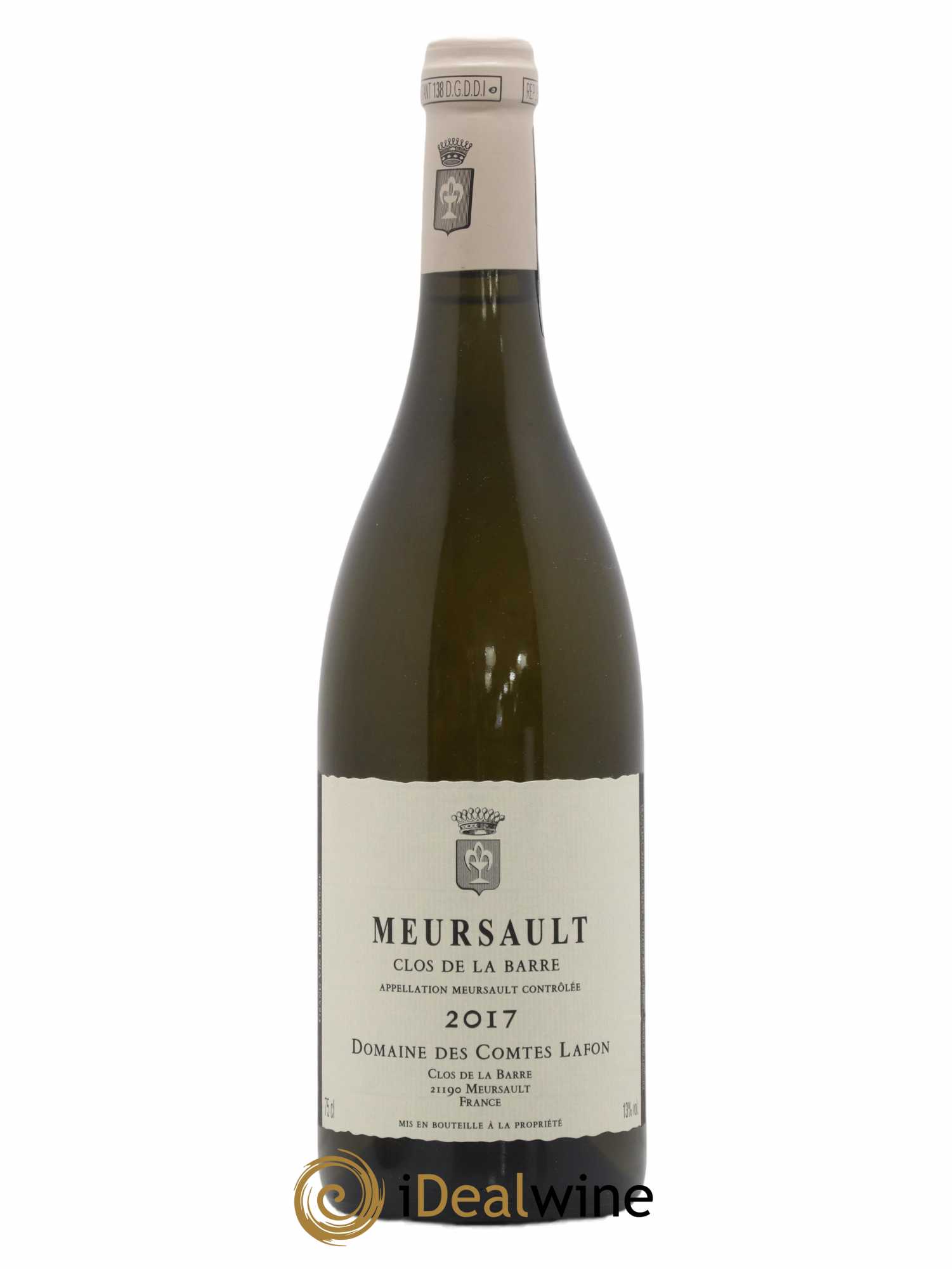 Meursault Clos de la Barre Comtes Lafon (Domaine des) 2017 - Lot de 1 bouteille - 0