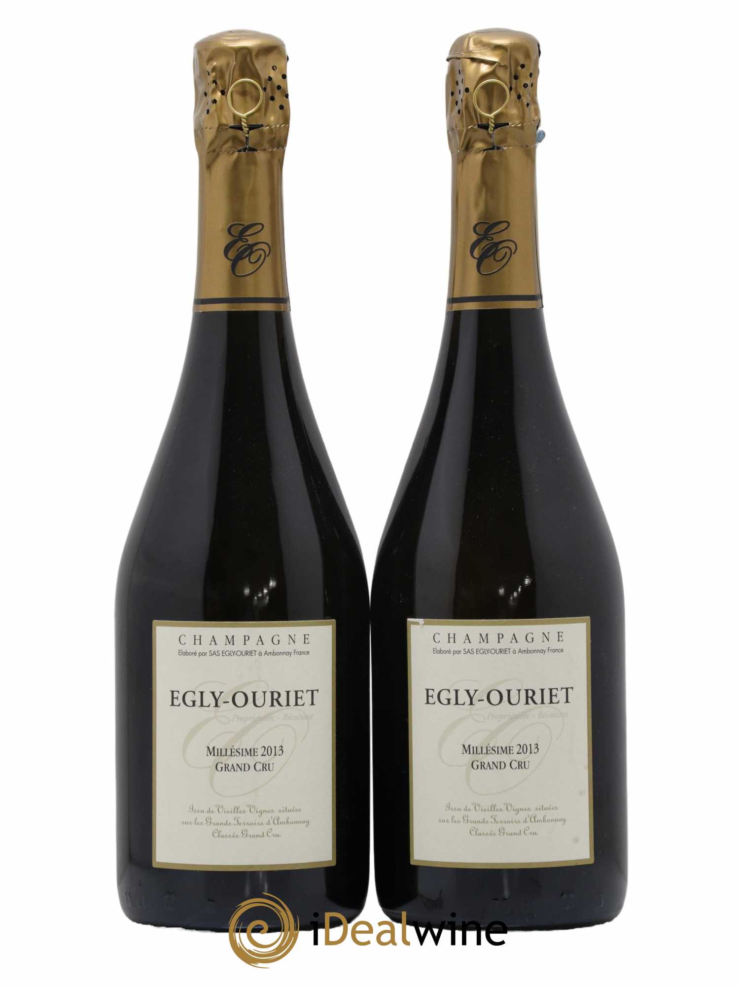 Ambonnay Vieilles Vignes Brut Millésimé Egly-Ouriet 2013 - Lot de 2 bouteilles - 0