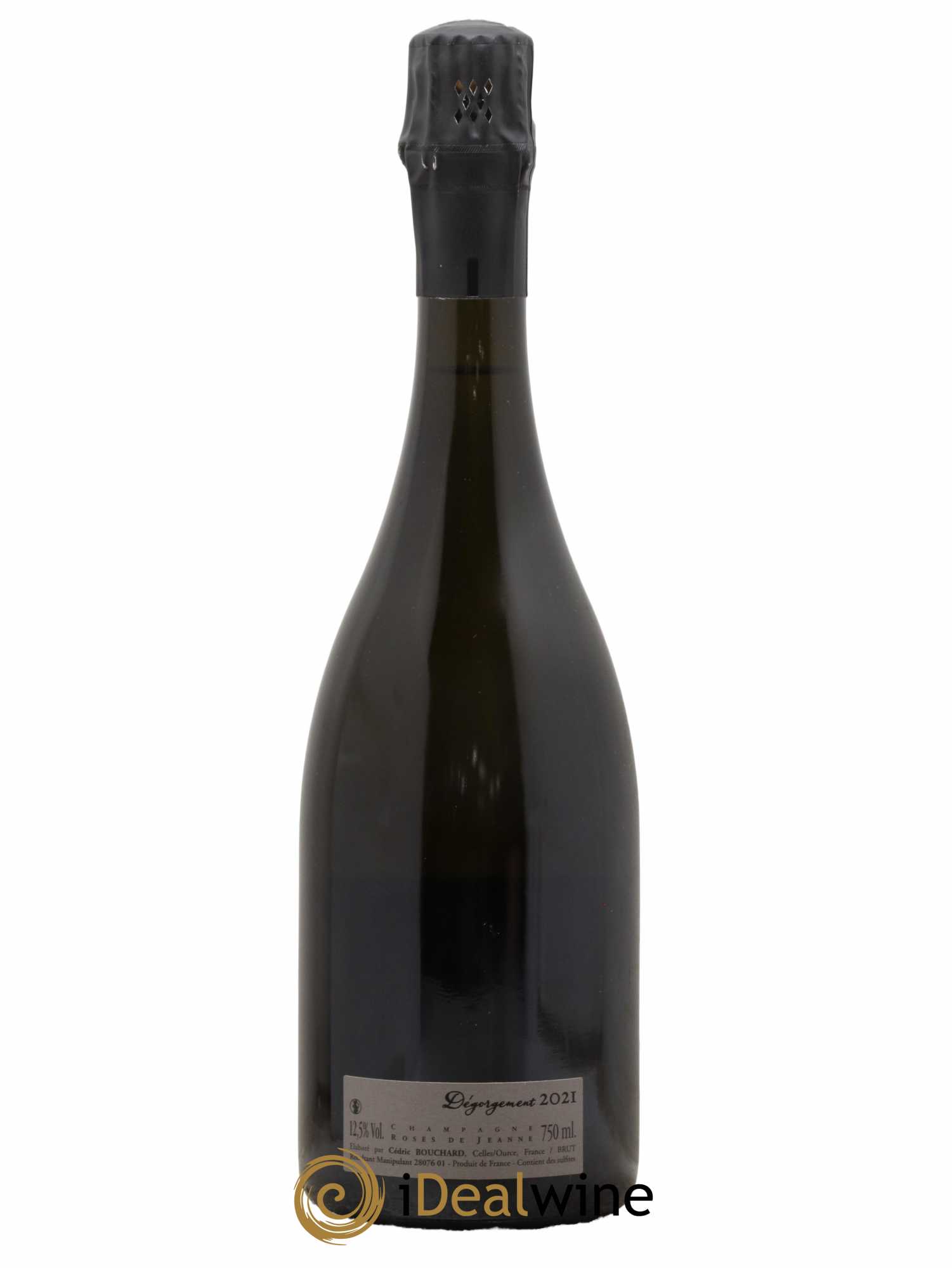 Roses de Jeanne Presle Blanc de Noirs Cédric Bouchard 2017 - Lot de 1 bouteille - 1