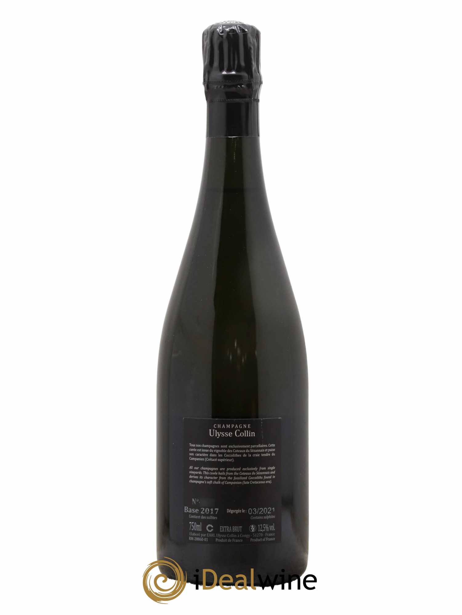 Les Maillons Blanc de Noirs Extra-Brut Ulysse Collin - Lot de 1 bouteille - 1