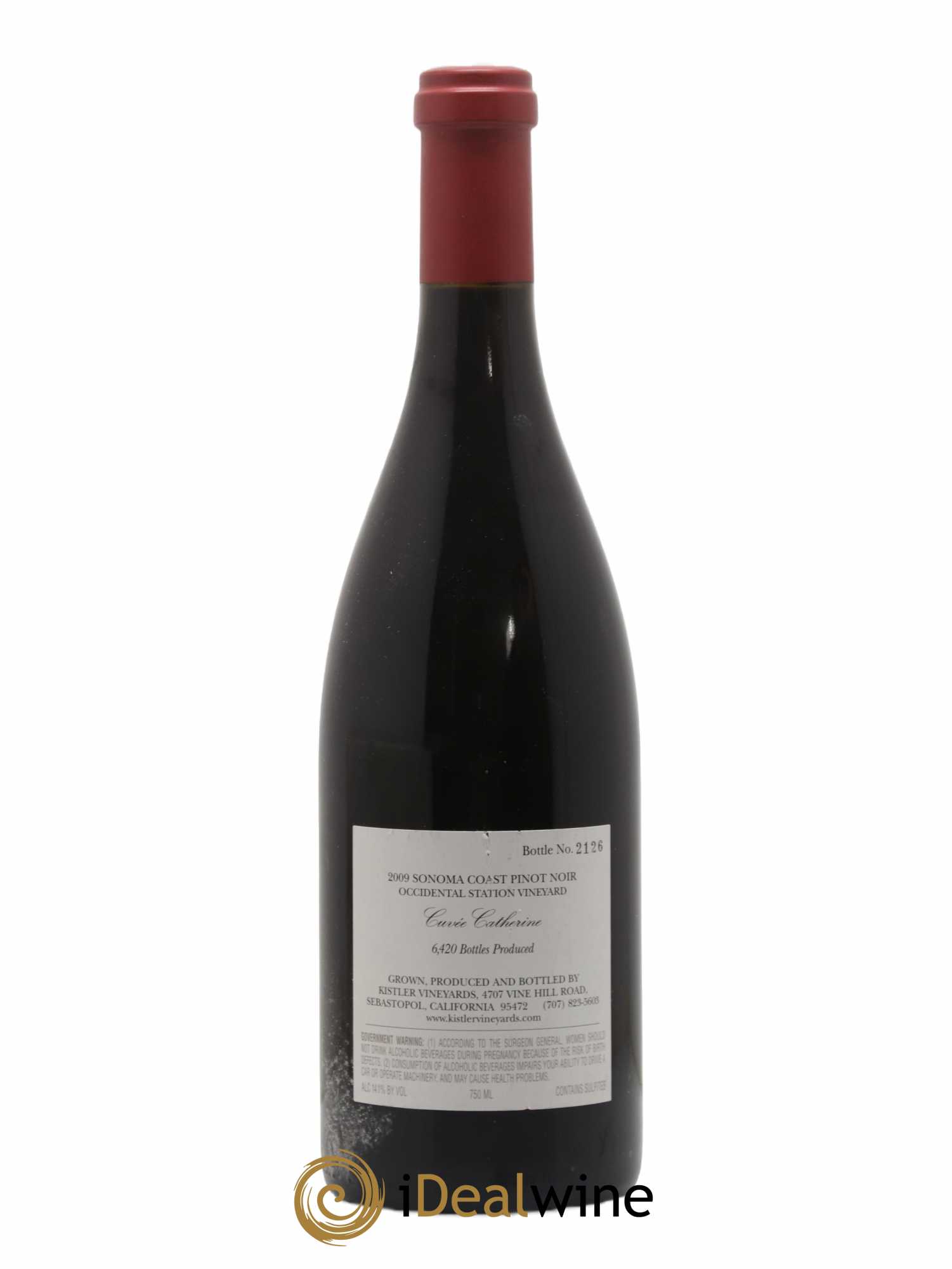 Sonoma Occidental Running Fence Vineyard Cuvée Catherine 2009 - Lot de 1 bouteille - 1