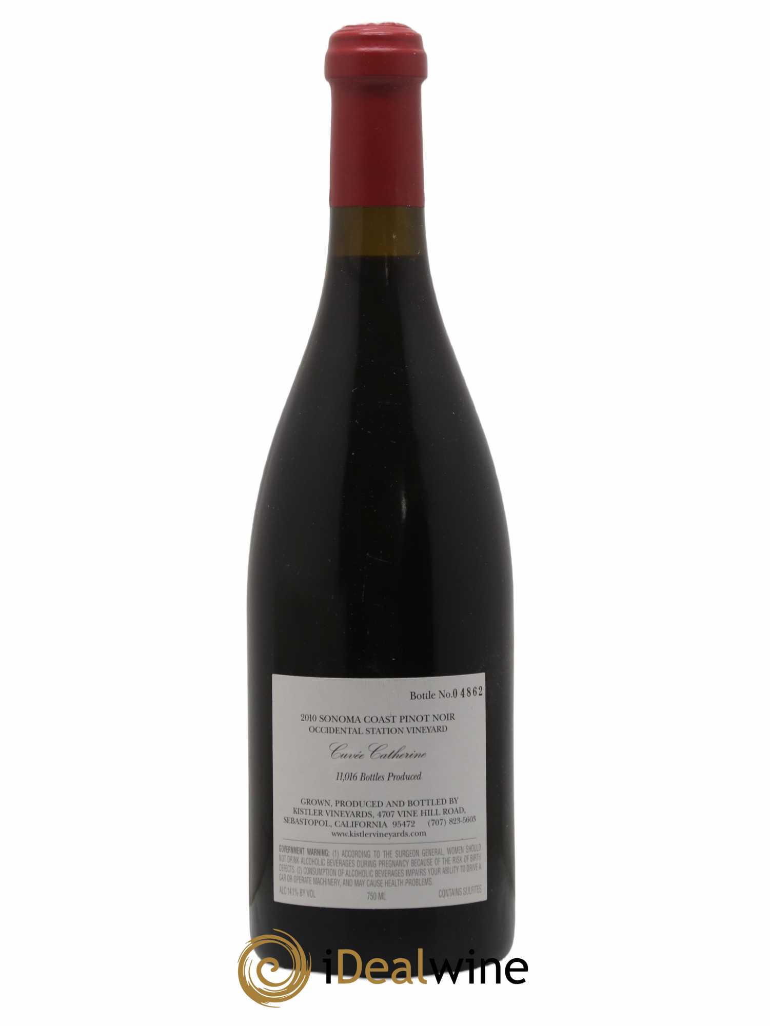 Sonoma Occidental Running Fence Vineyard Cuvée Catherine 2010 - Lot de 1 bouteille - 1