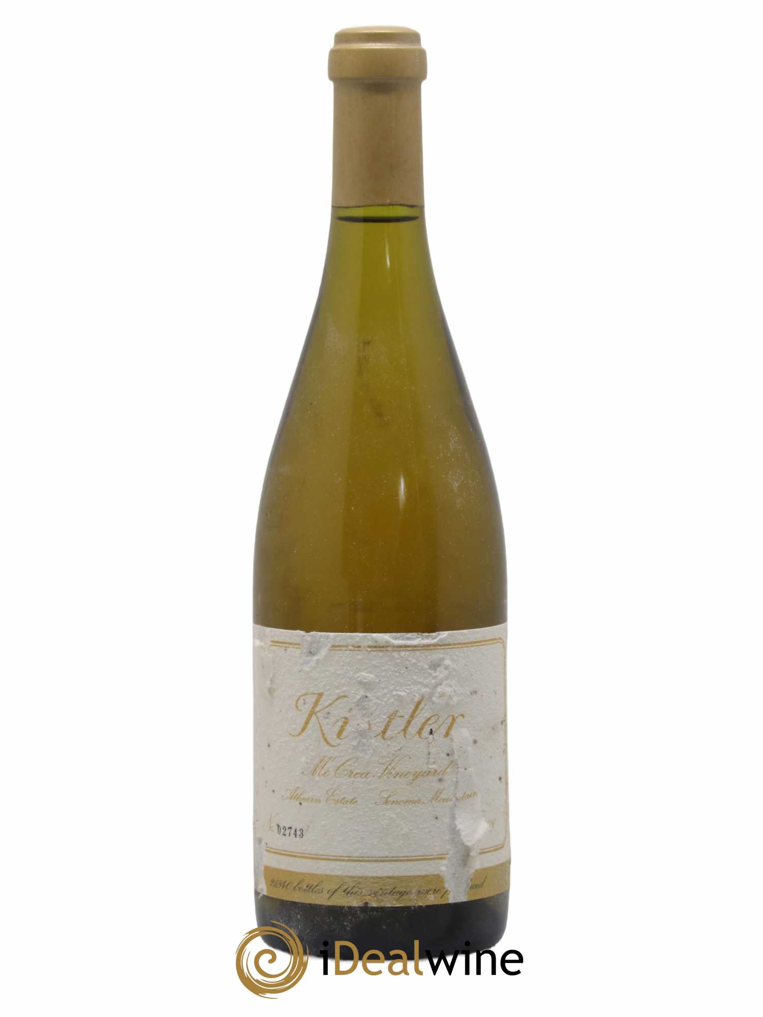 Sonoma Mountain Mc Crea Vineyard Chardonnay Kistler 2008 - Lot de 1 bouteille - 0