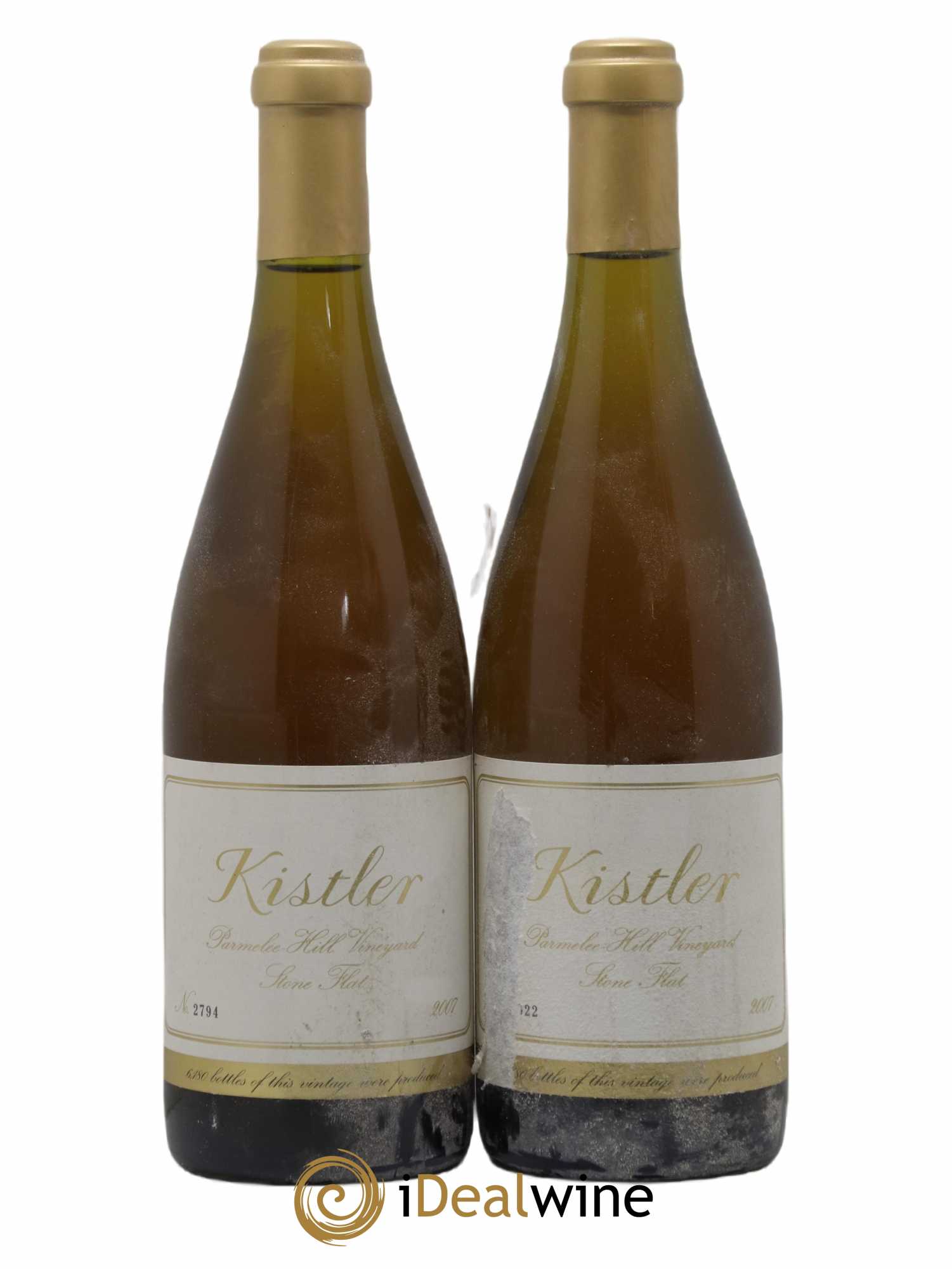 USA Chardonnay Kistler Stone Flat Vineyard Parmelee Hill 2007 - Posten von 2 Flaschen - 0