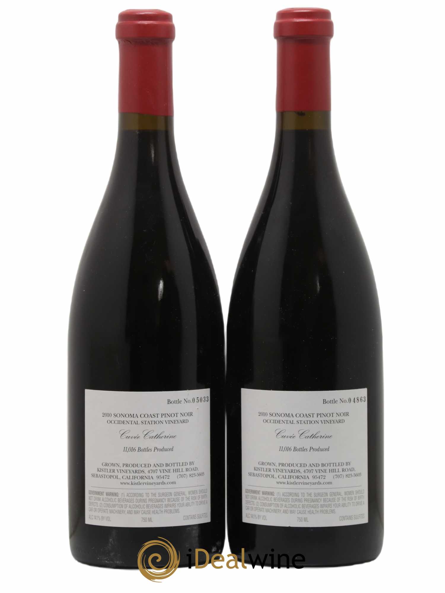 USA Kistler Cuvée Catherine Sonoma 2010 - Posten von 2 Flaschen - 1