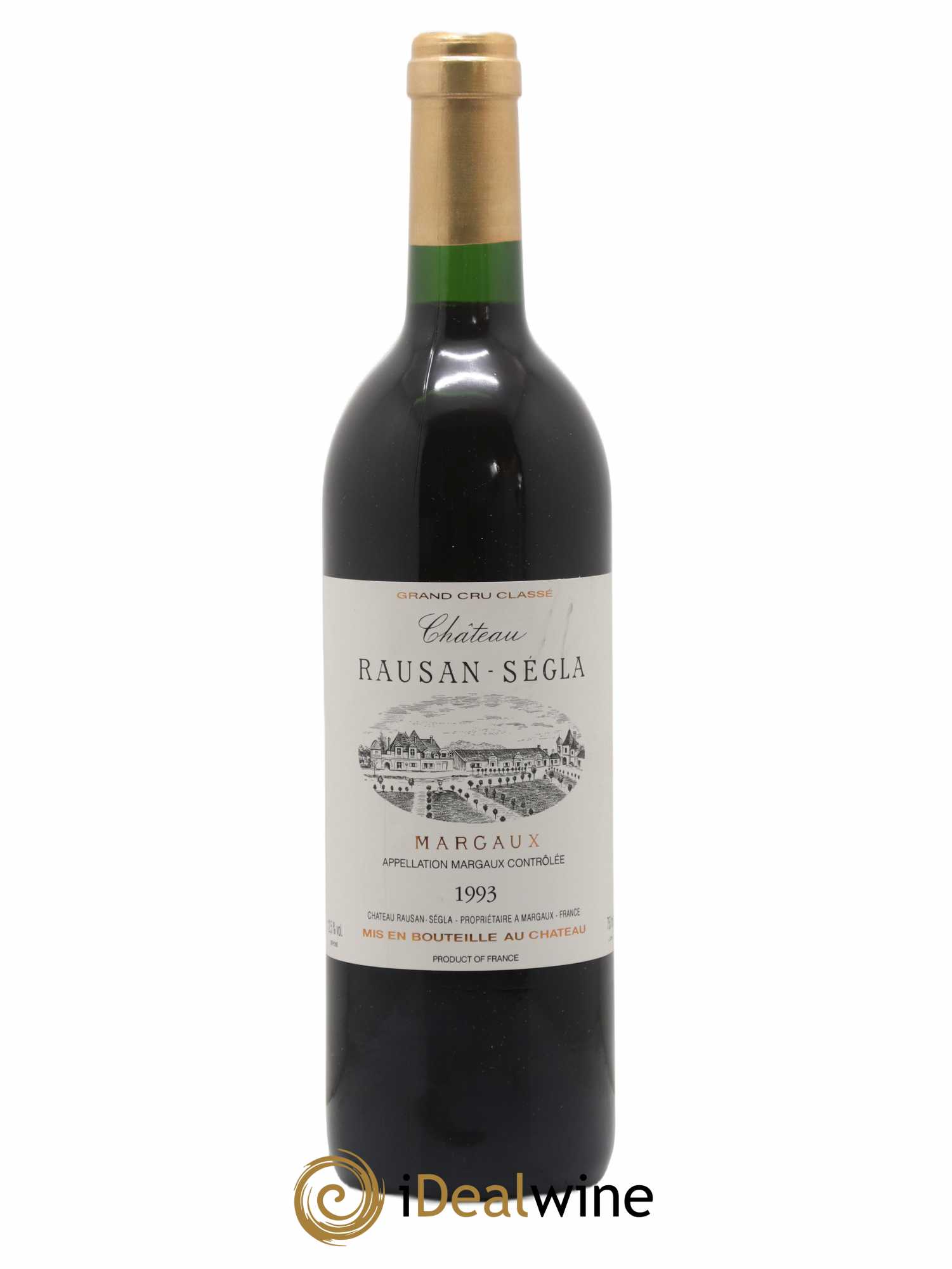 Château Rauzan Ségla Grand Cru Classé 1993 - Lot de 1 bouteille - 0