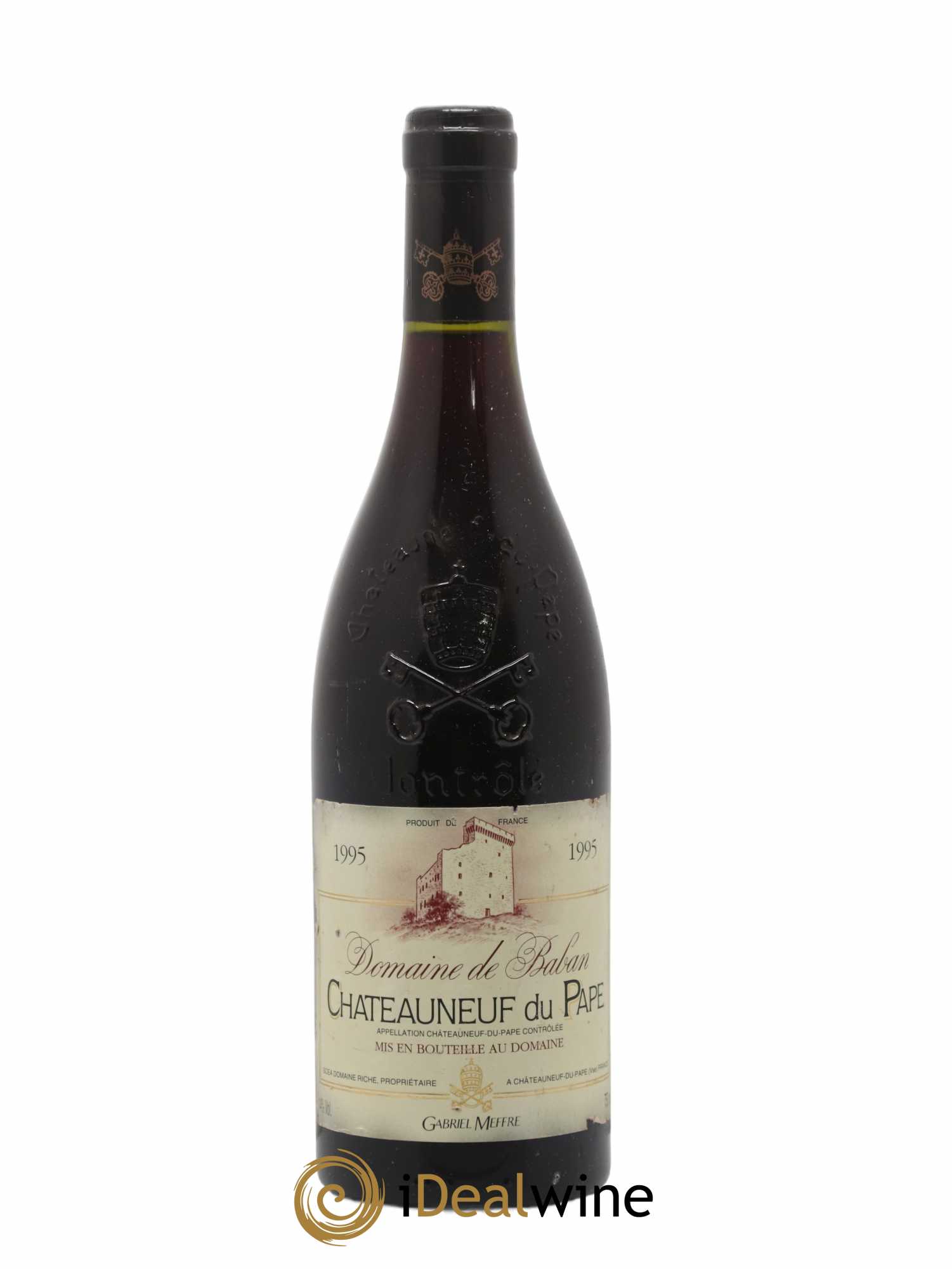 Châteauneuf-du-Pape Domaine de Baban 1995 - Posten von 1 Flasche - 0