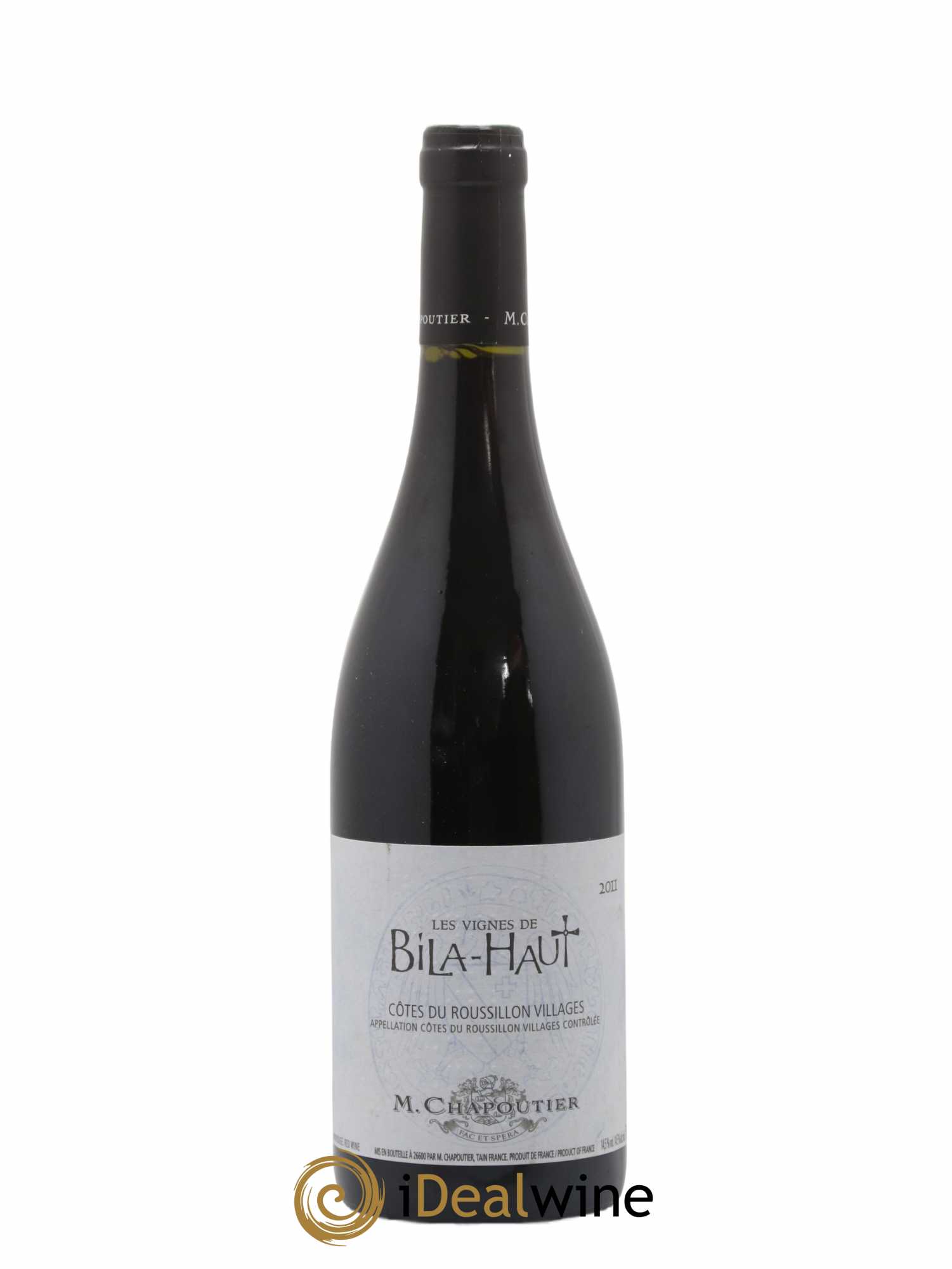 Côtes du Roussillon Les Vignes De Bila Haut Chapoutier 2011 - Posten von 1 Flasche - 0