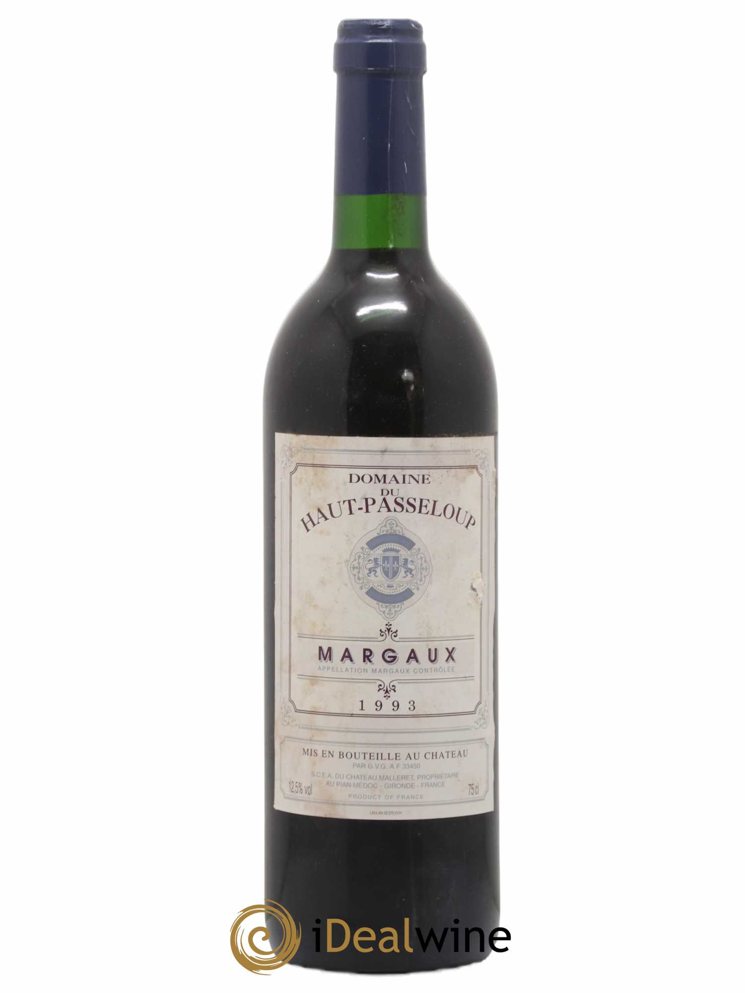 Bordeaux Margaux Domaine Du Haut Passeloup 1993 - Posten von 1 Flasche - 0