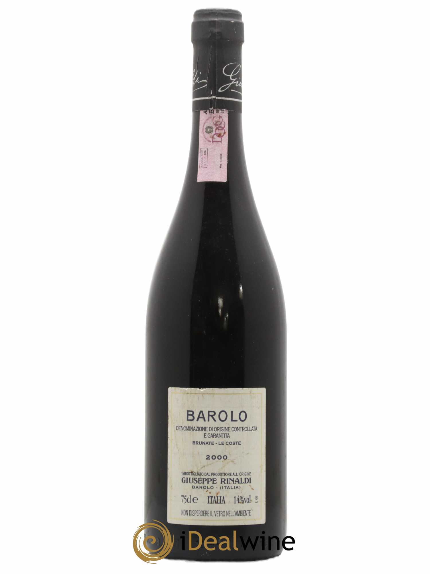 Barolo DOCG Brunate Le Coste Giuseppe Rinaldi 2000 - Posten von 1 Flasche - 1