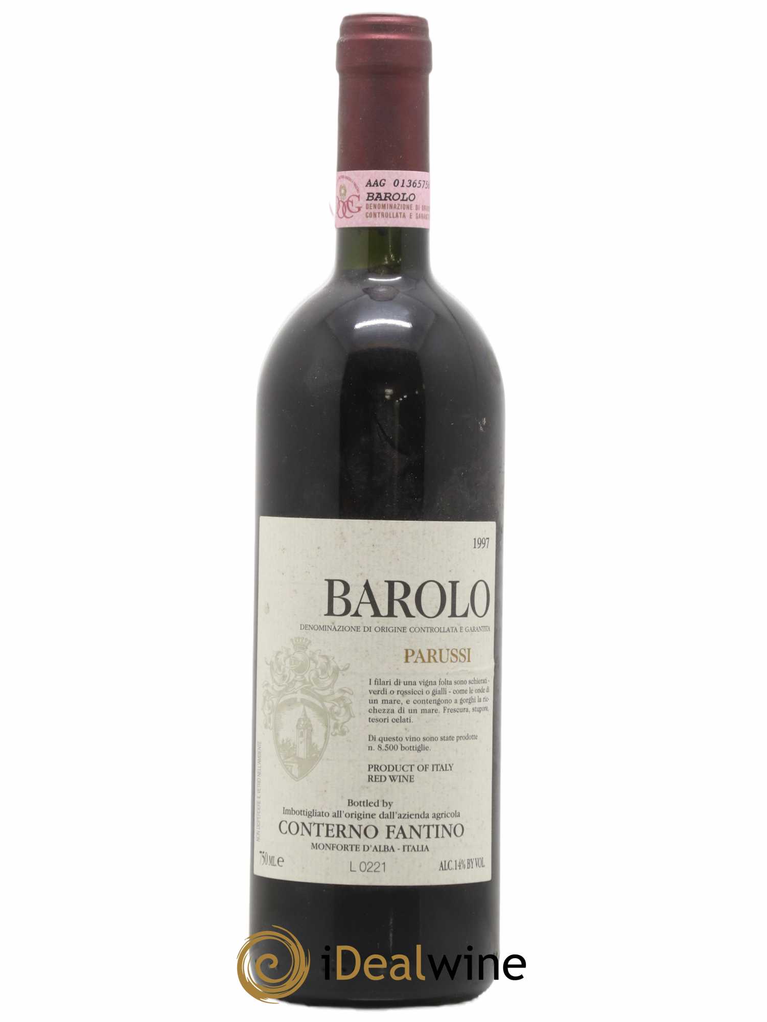 Barolo Parussi Conterno Fantino 1997 - Posten von 1 Flasche - 0
