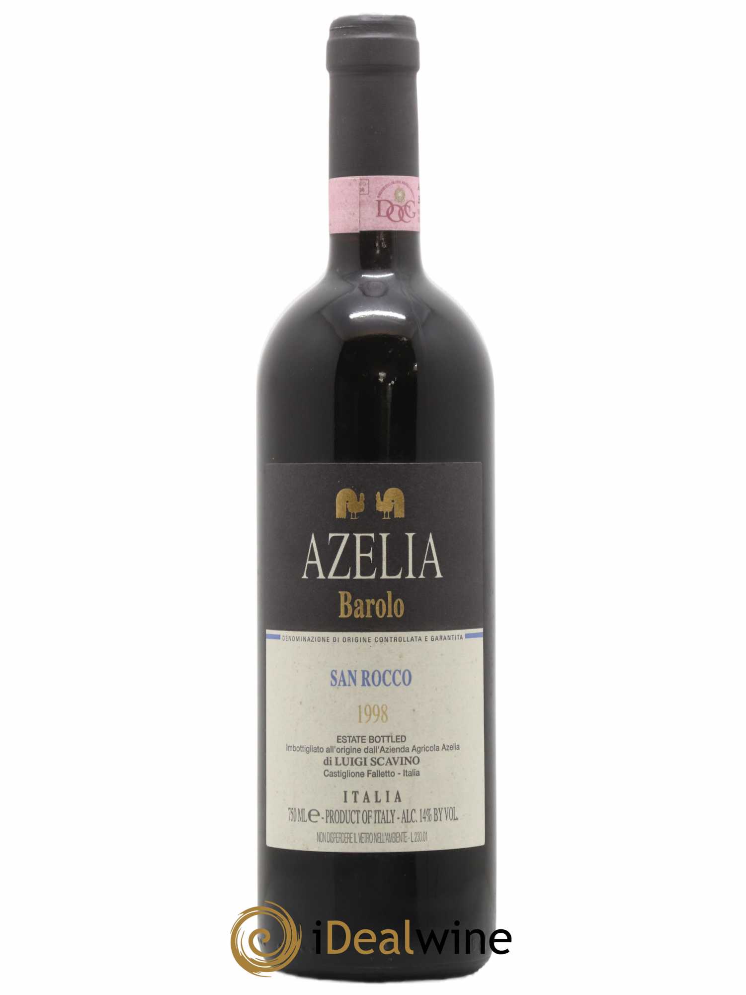 Barolo Azelia San Rocco Luigi Scavino 1998 - Posten von 1 Flasche - 0