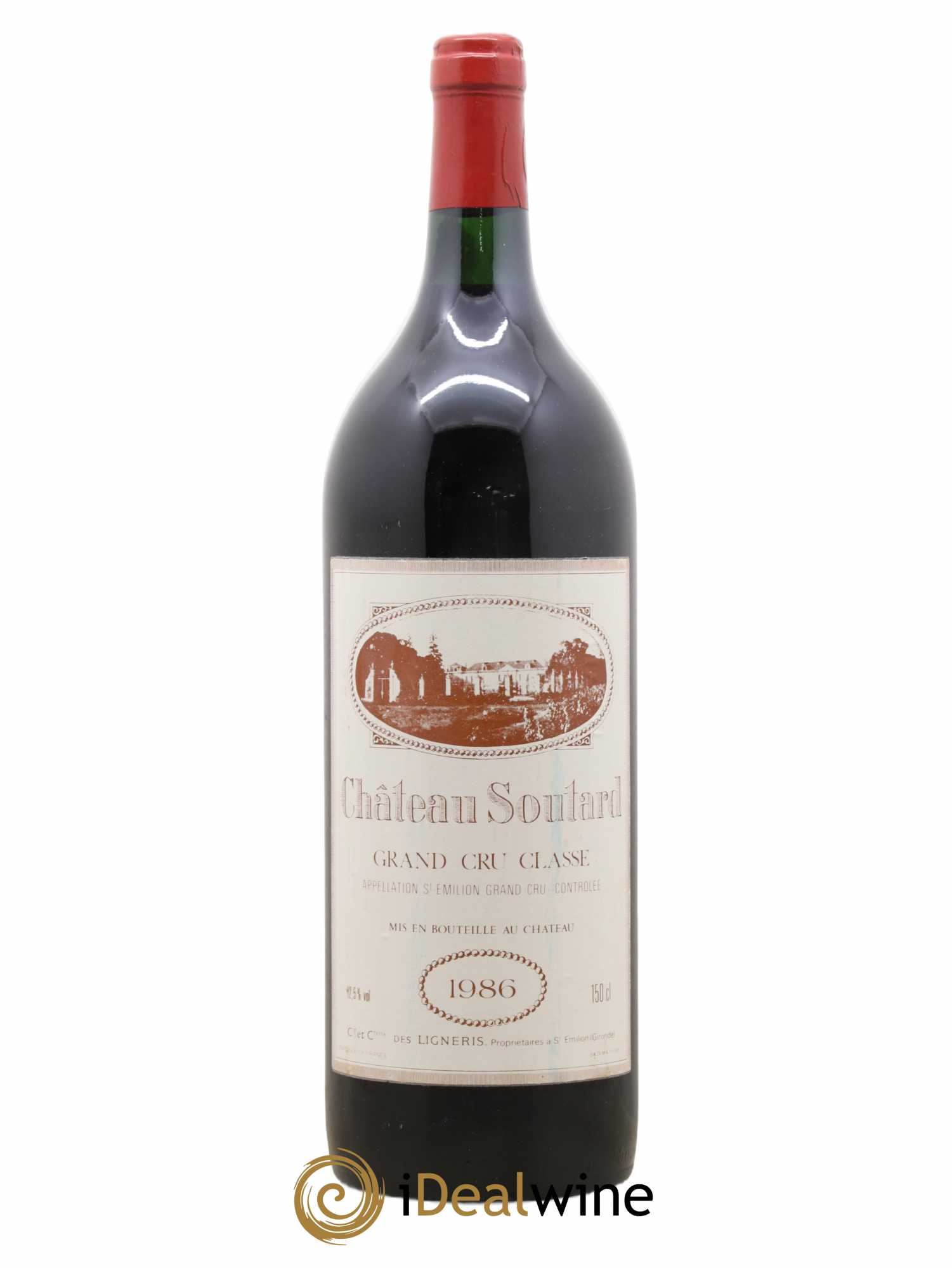 Château Soutard Grand Cru Classé 1986 - Lot de 1 magnum - 0