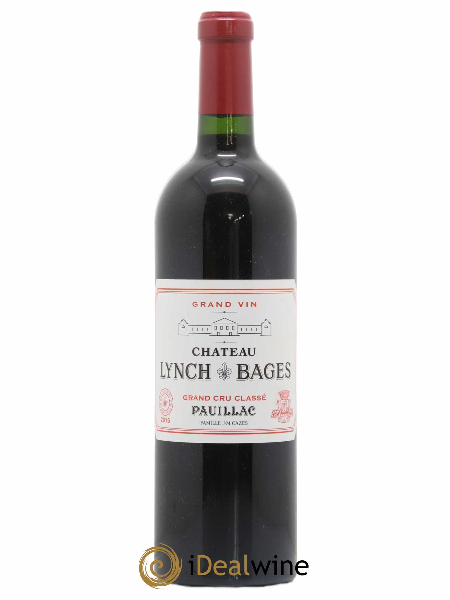 Château Lynch Bages 5ème Grand Cru Classé 2016 - Lot de 1 bouteille - 0