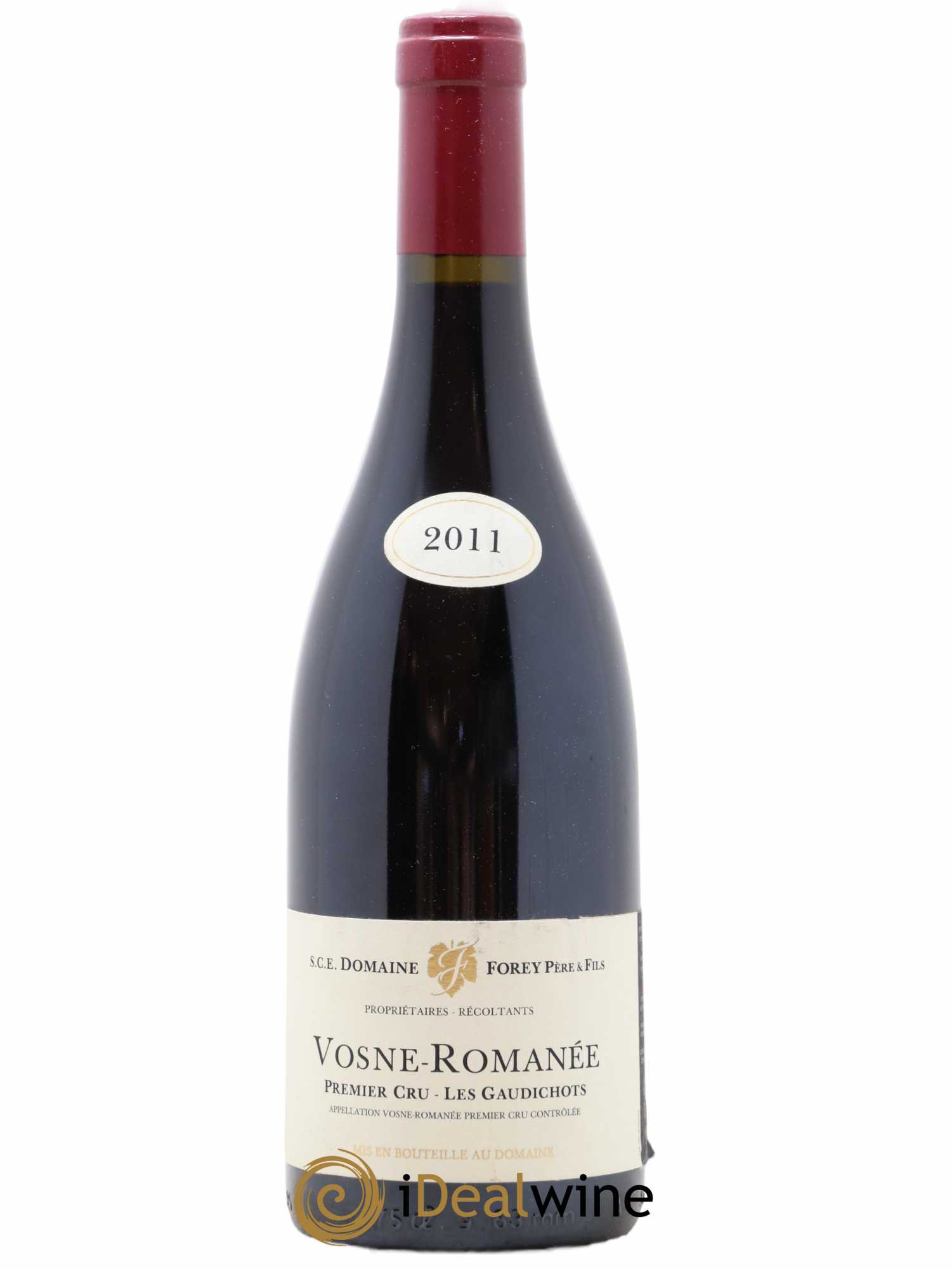 Vosne-Romanée 1er Cru Les Gaudichots Forey Père et Fils (Domaine) 2011 - Lot de 1 bouteille - 0