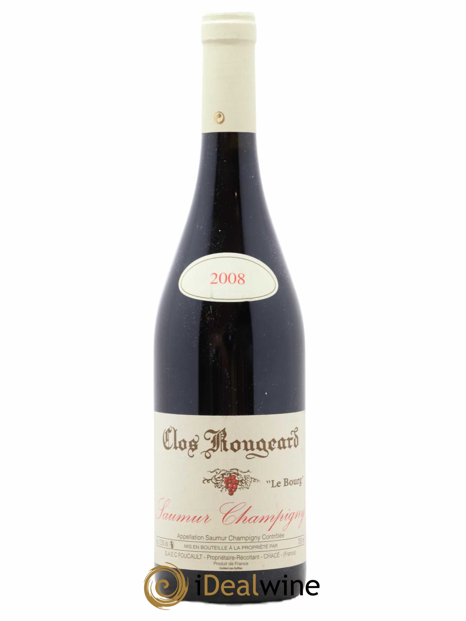 Saumur-Champigny Le Bourg Clos Rougeard 2008 - Lot de 1 bouteille - 0