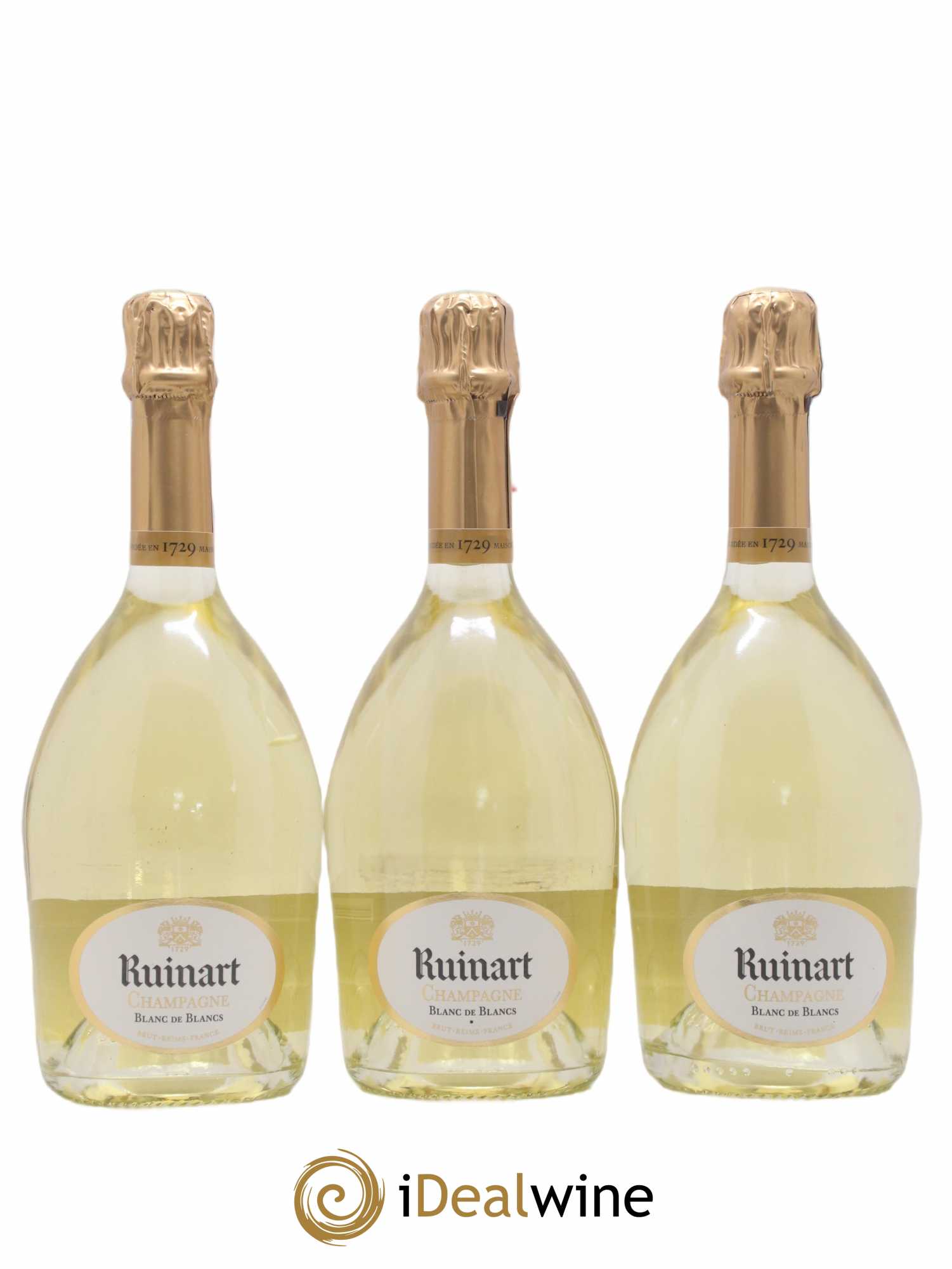 Blanc de Blancs Brut Ruinart - Lot de 3 bouteilles - 0