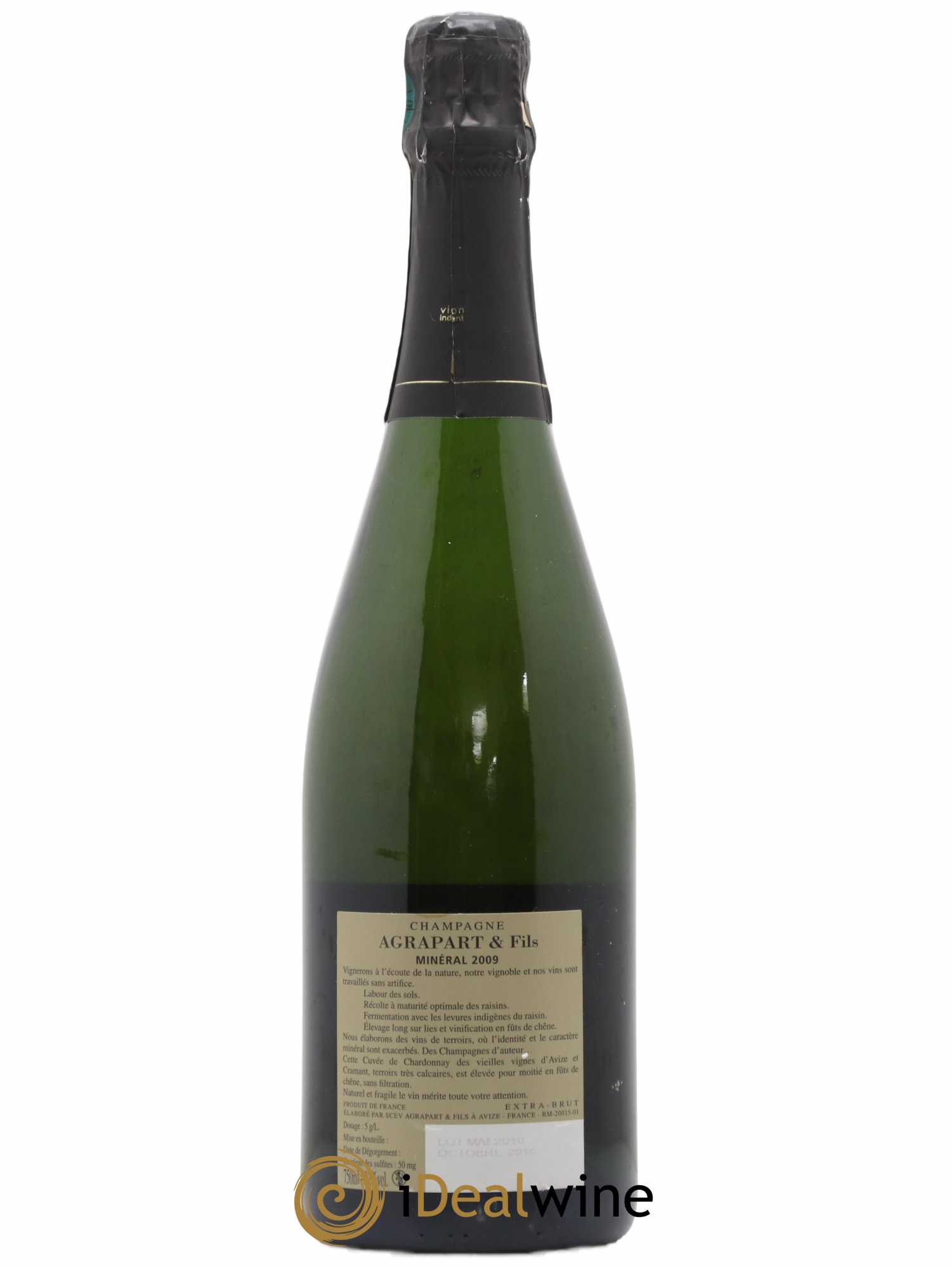 Minéral Blanc de Blancs Extra-Brut Agrapart & Fils 2009 - Lot de 1 bouteille - 1